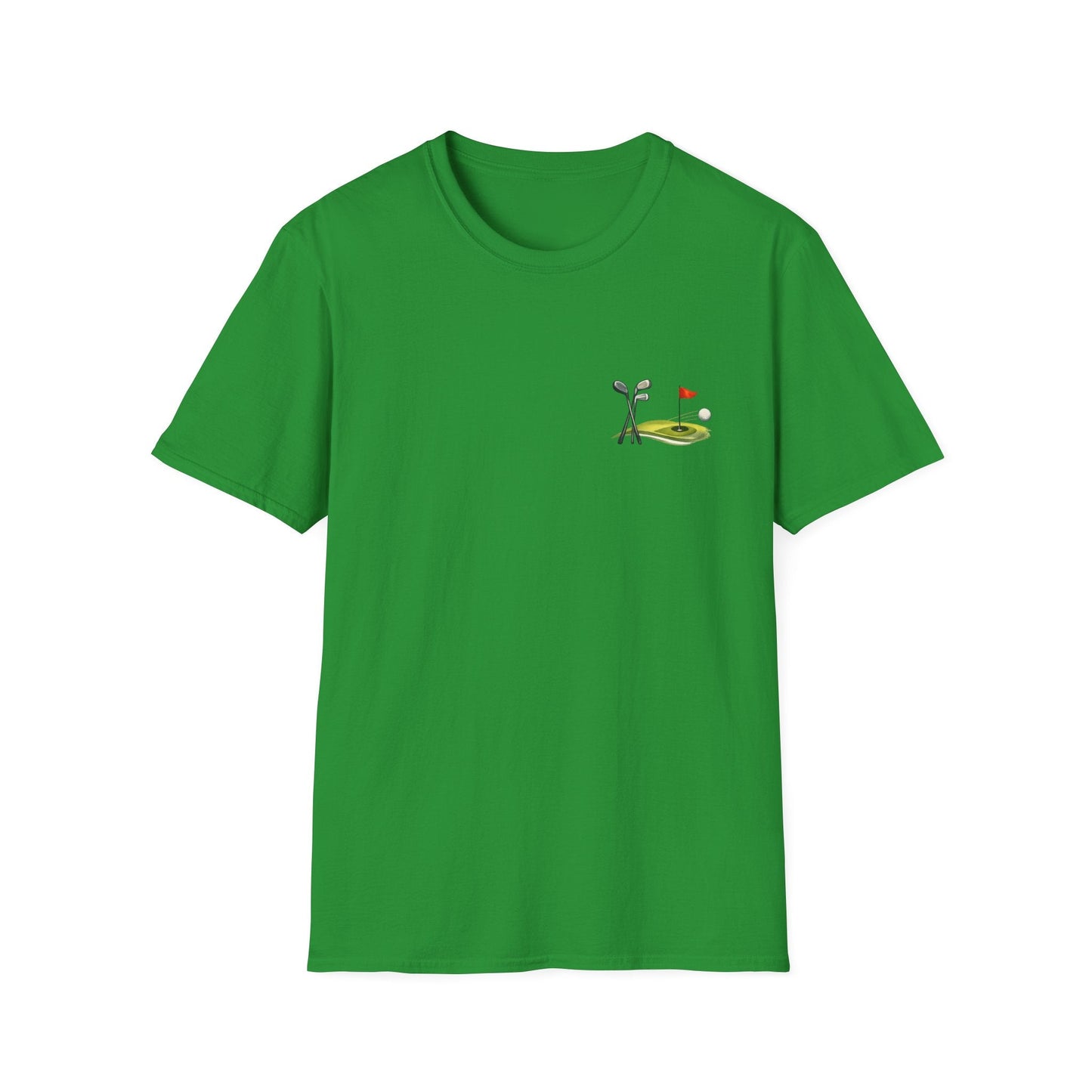 Subtle Golf Graphic T-Shirt Unique Golf Themed Design - SJM Print Store
