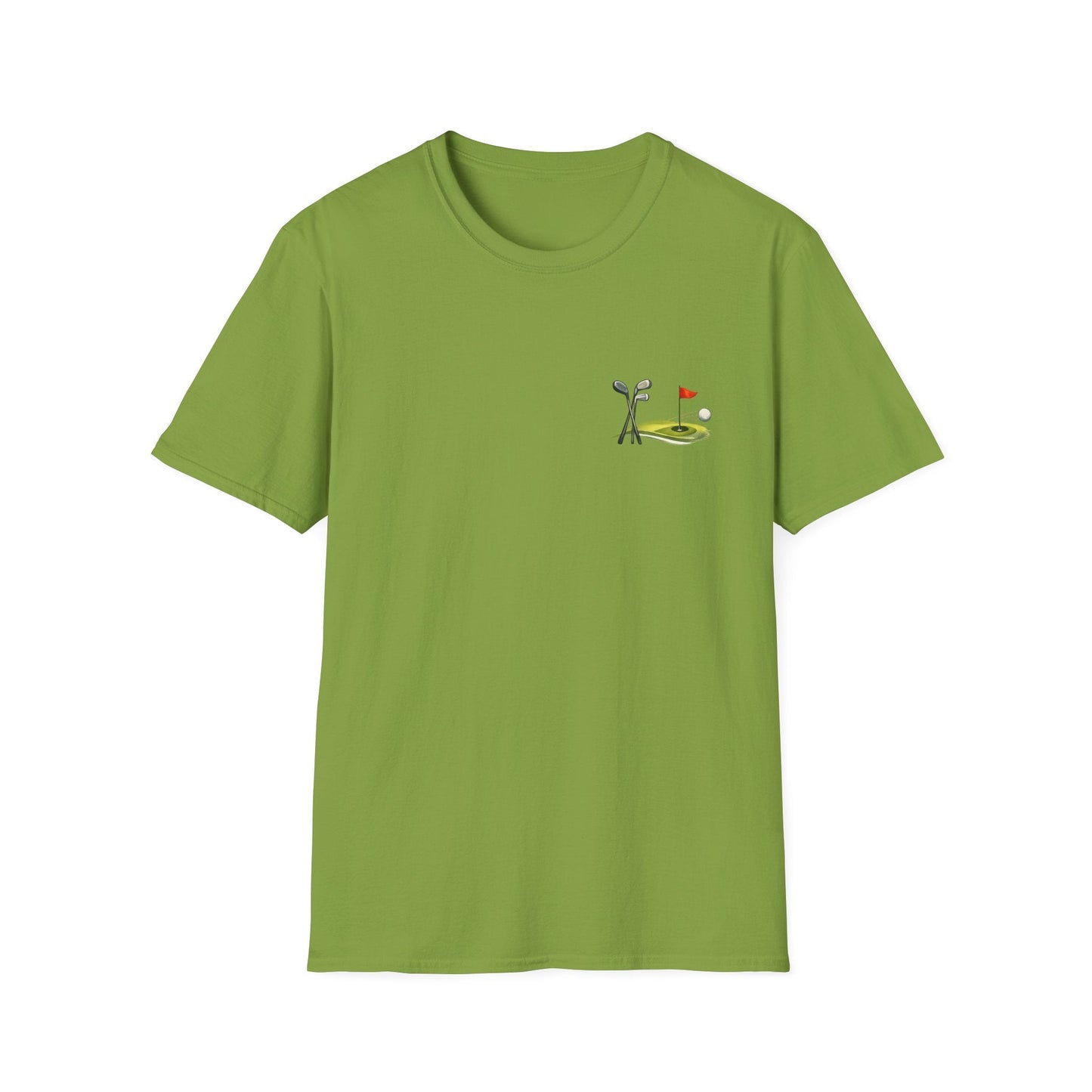 Subtle Golf Graphic T-Shirt Unique Golf Themed Design - SJM Print Store