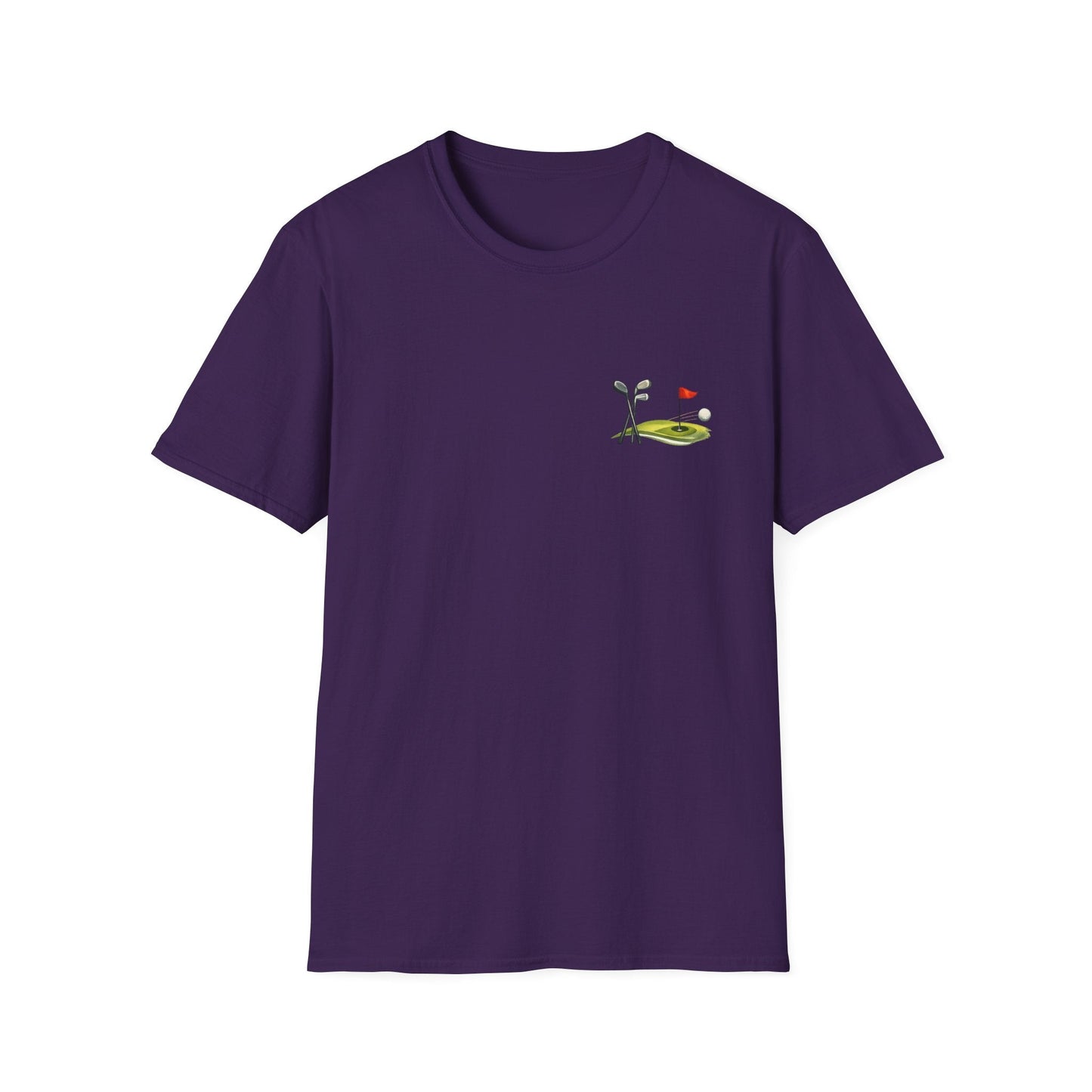 Subtle Golf Graphic T-Shirt Unique Golf Themed Design - SJM Print Store
