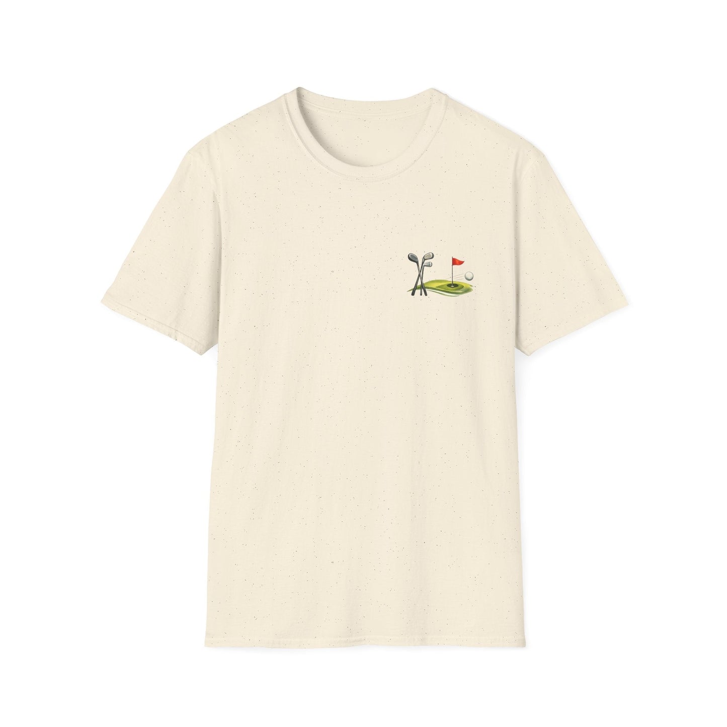 Subtle Golf Graphic T-Shirt Unique Golf Themed Design - SJM Print Store