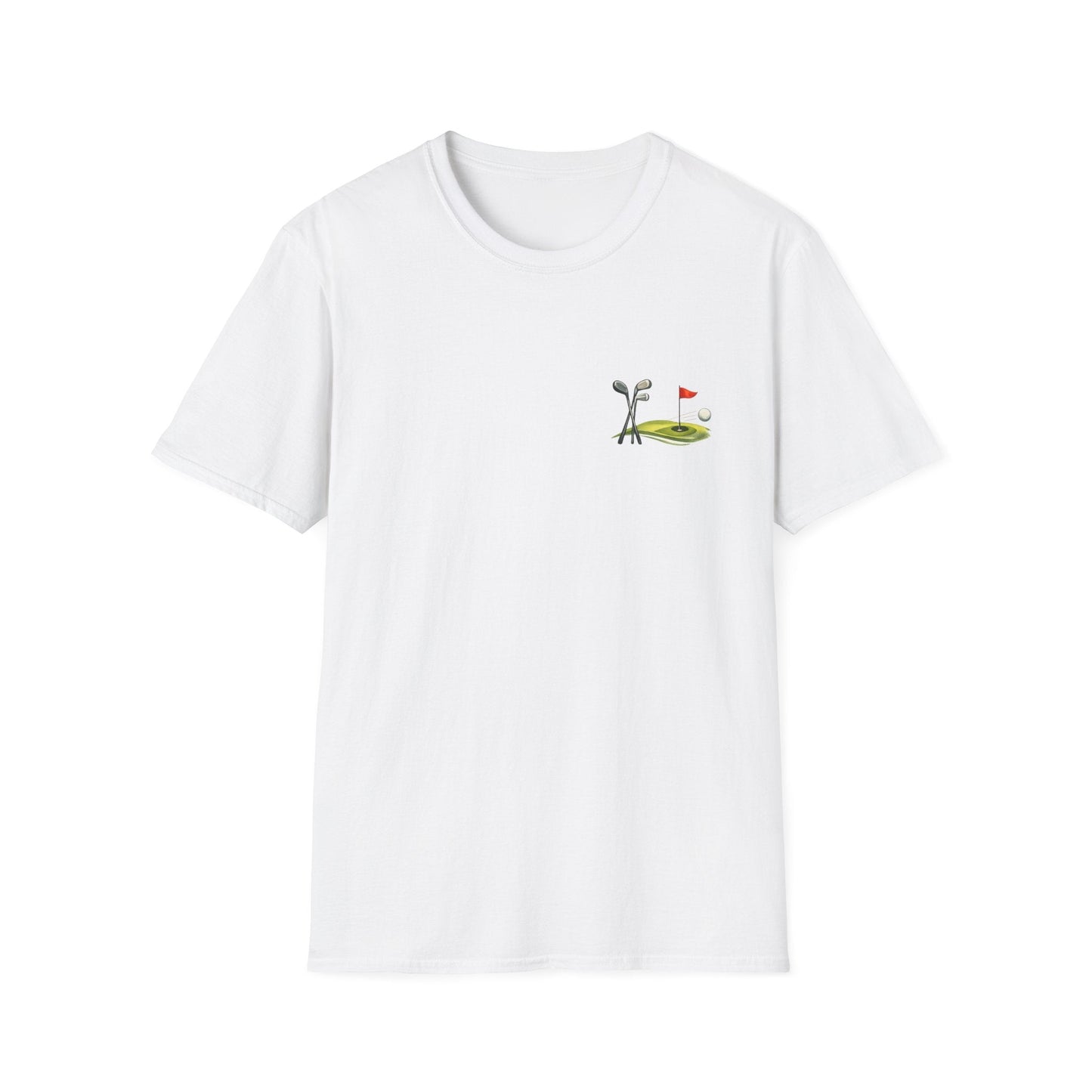 Subtle Golf Graphic T-Shirt Unique Golf Themed Design - SJM Print Store