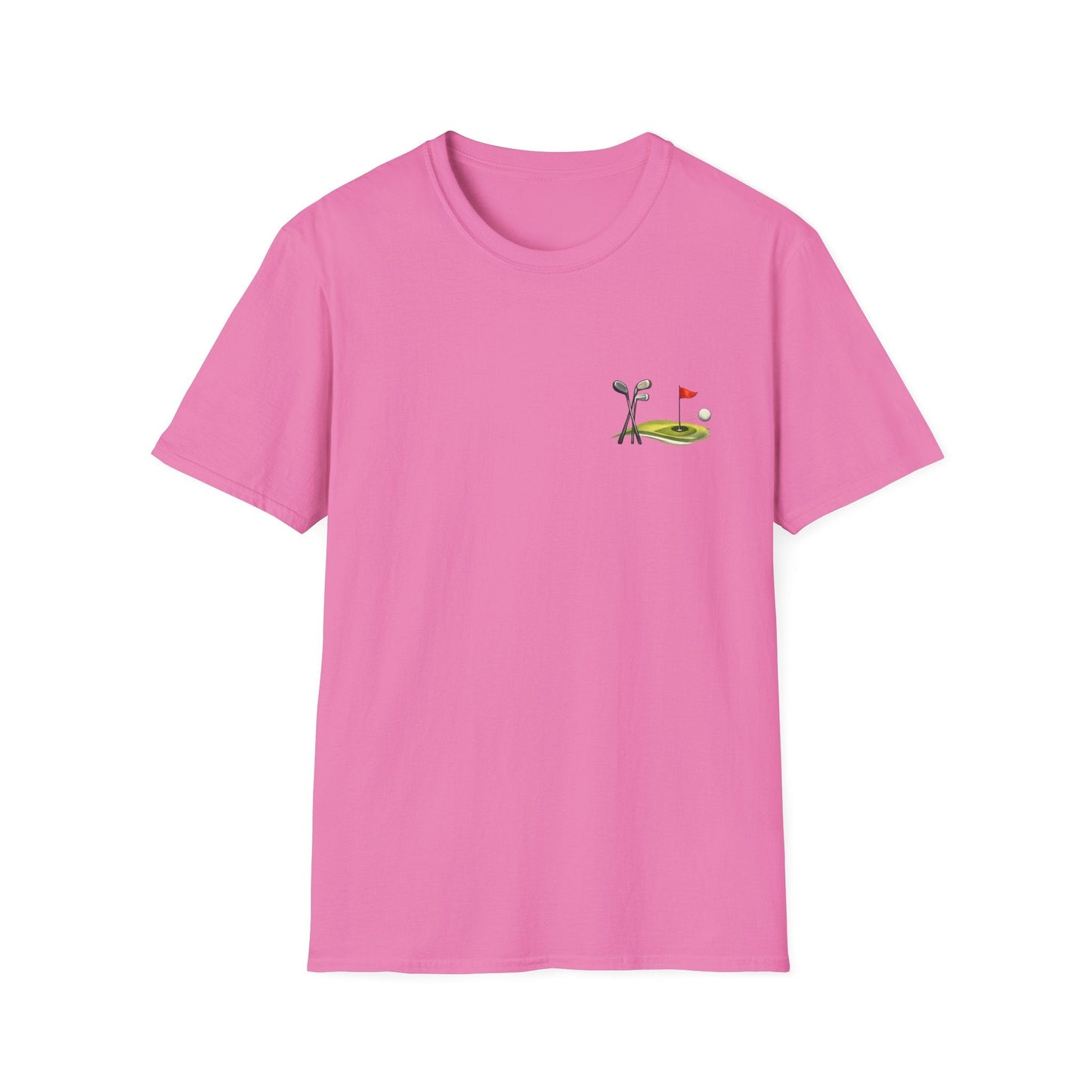 Subtle Golf Graphic T-Shirt Unique Golf Themed Design - SJM Print Store