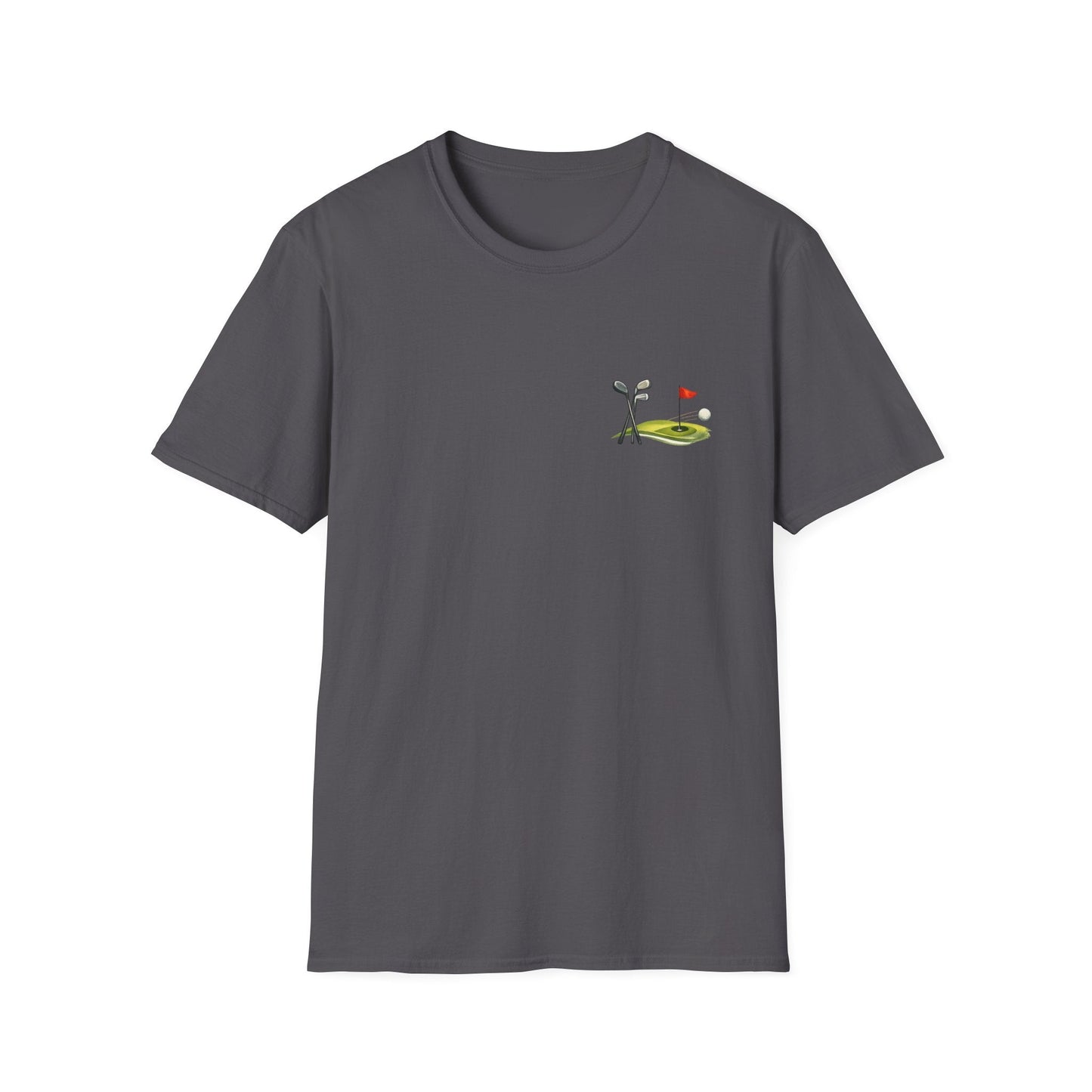 Subtle Golf Graphic T-Shirt Unique Golf Themed Design - SJM Print Store