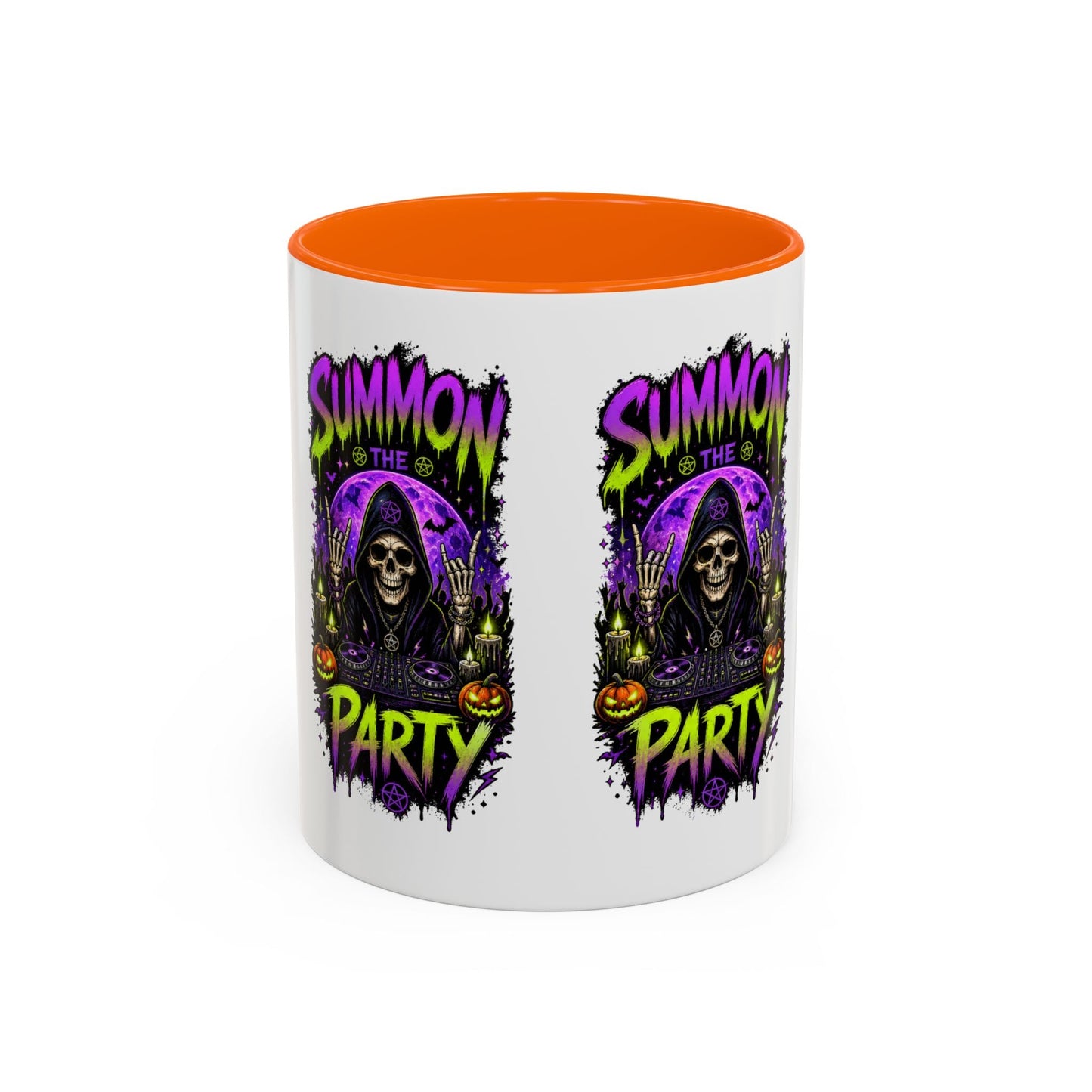 Summon The Party Accent Mug - SJM Print Store