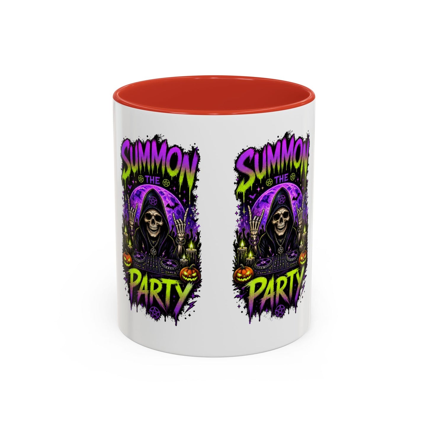 Summon The Party Accent Mug - SJM Print Store