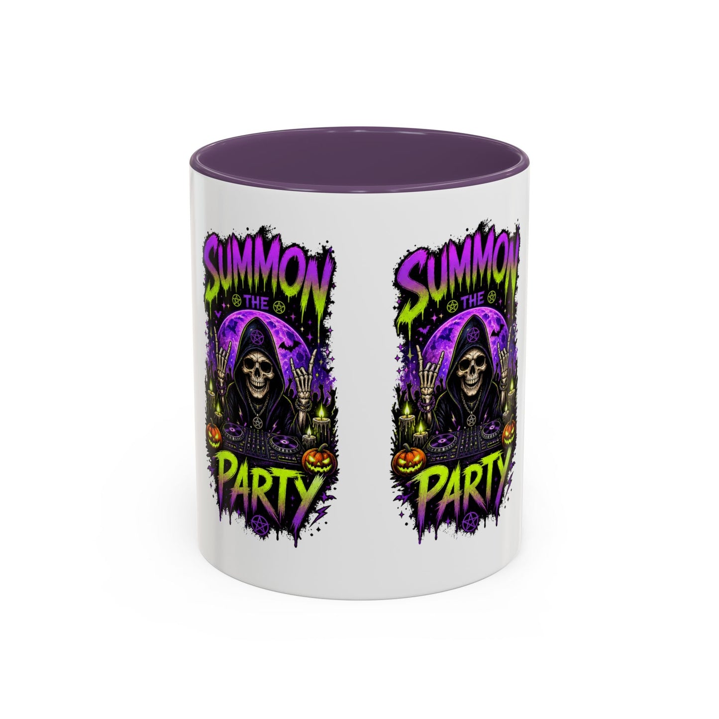 Summon The Party Accent Mug - SJM Print Store