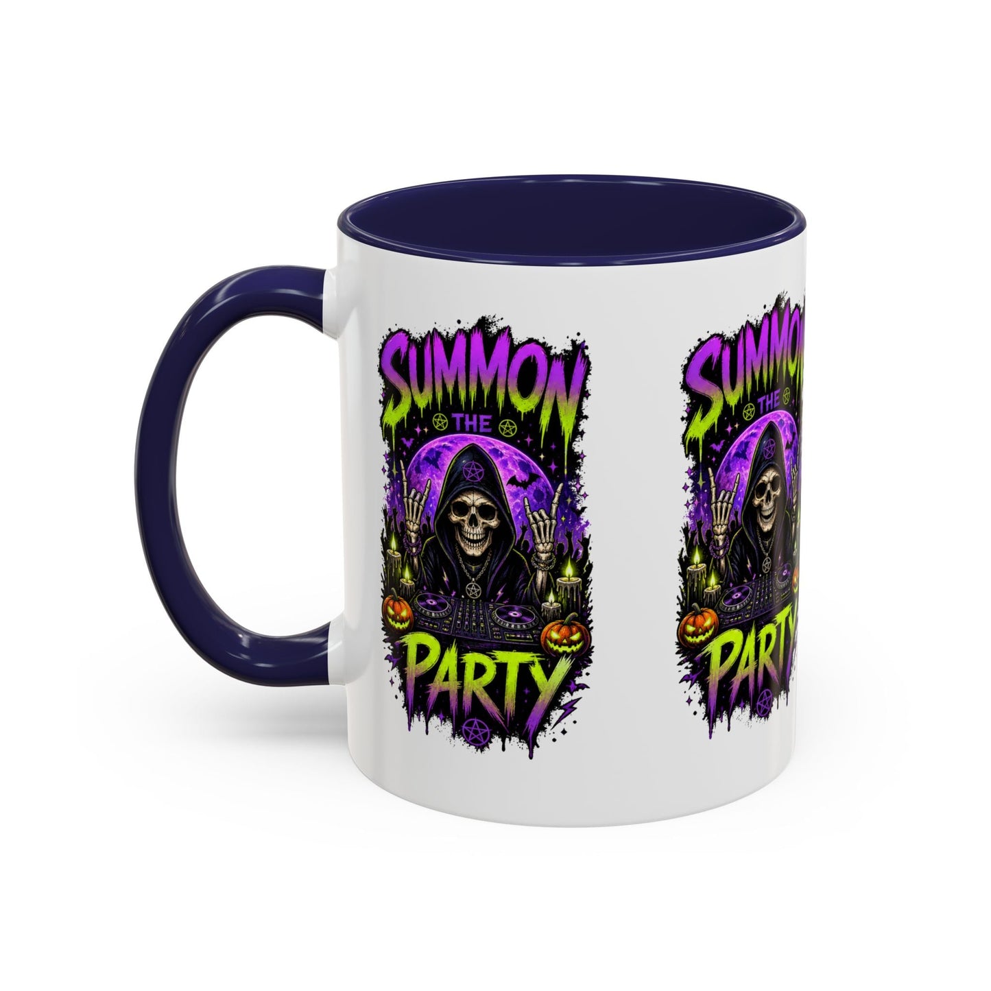 Summon The Party Accent Mug - SJM Print Store