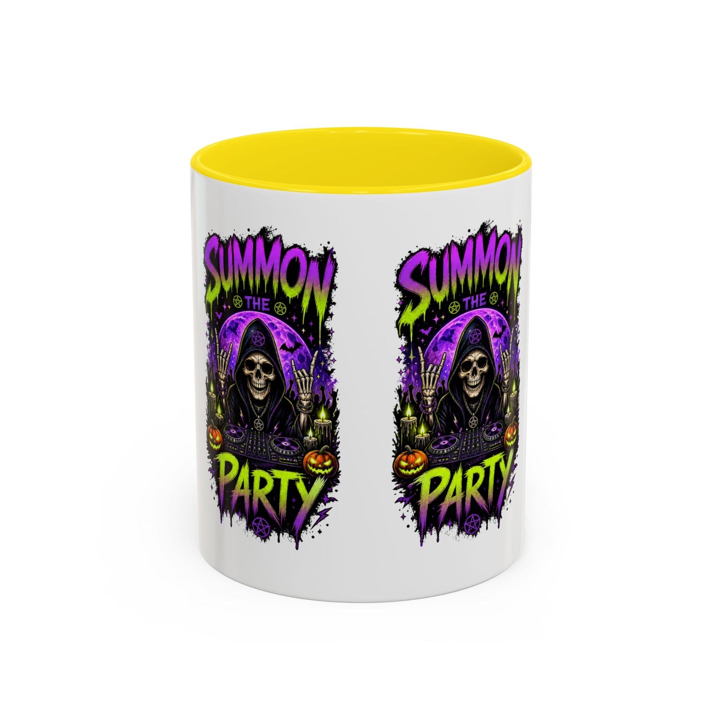 Summon The Party Accent Mug - SJM Print Store