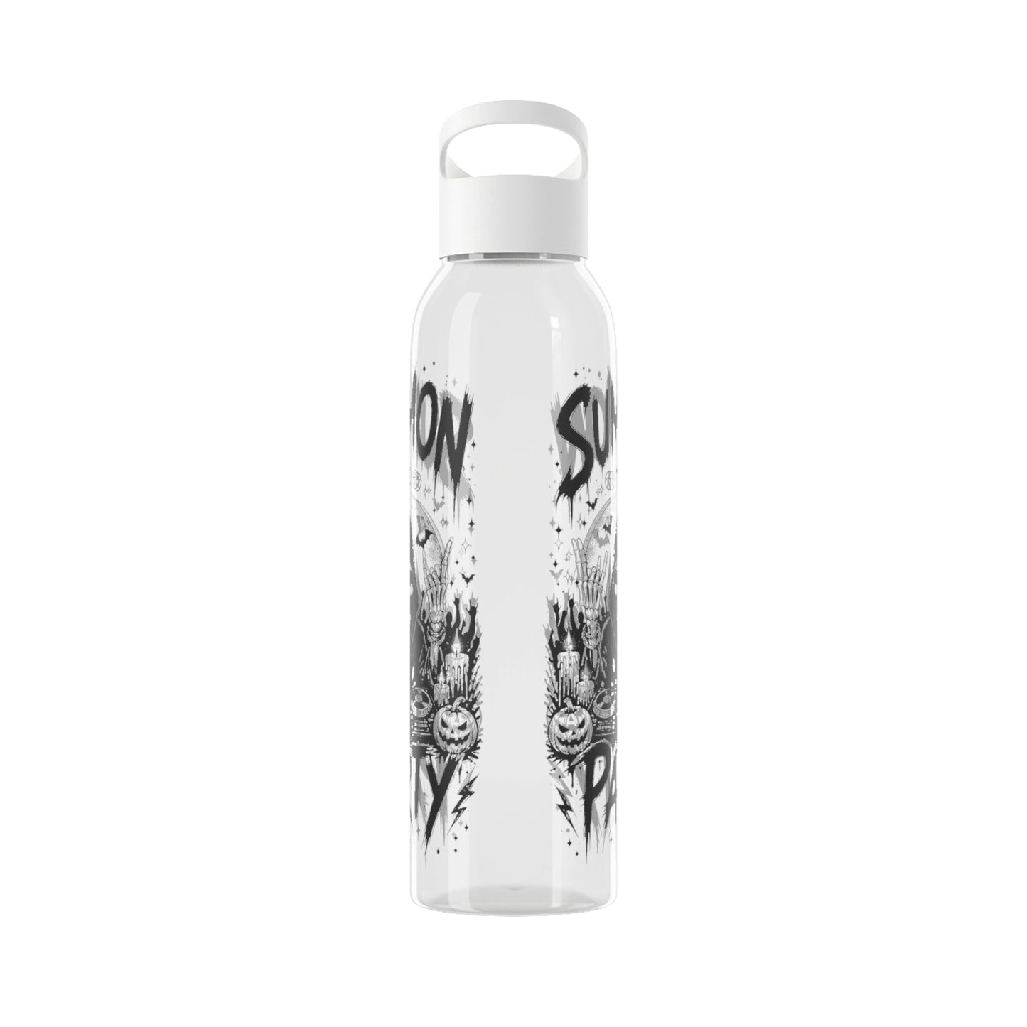 Summon the Party Clear Water Bottle - SJM Print Store