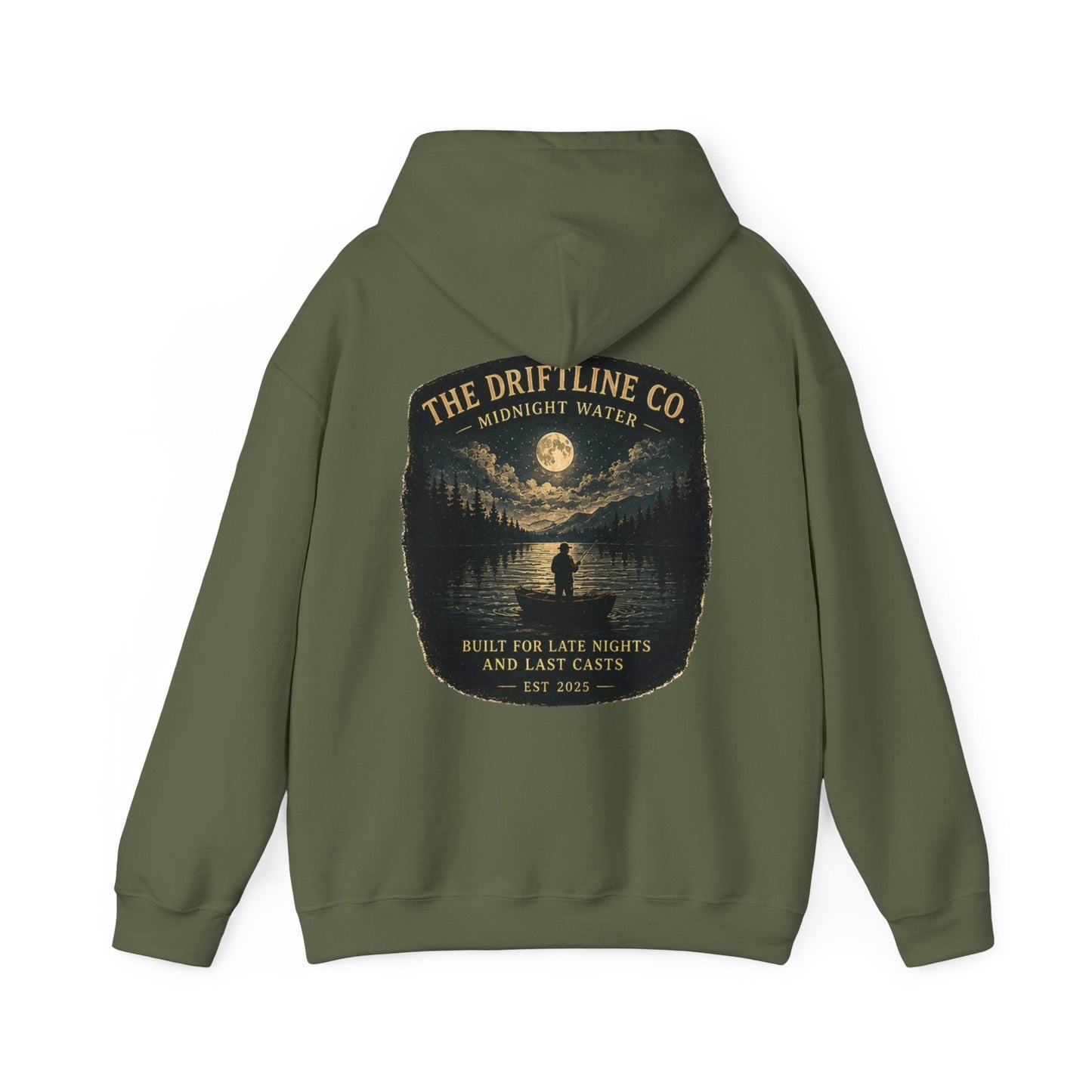 The Driftline Co. Late Night and Last Casts Hoodie - SJM Print Store
