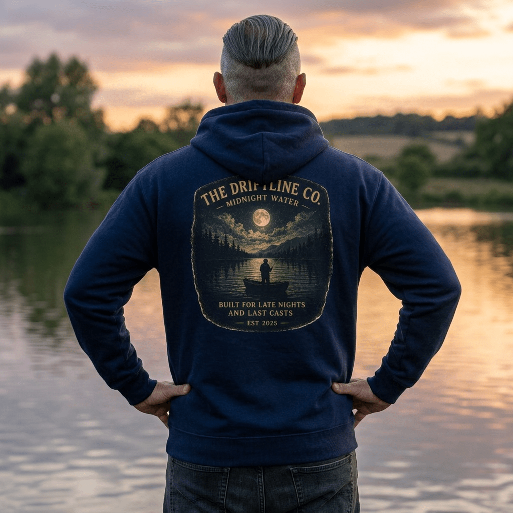 The Driftline Co. Late Night and Last Casts Hoodie - SJM Print Store