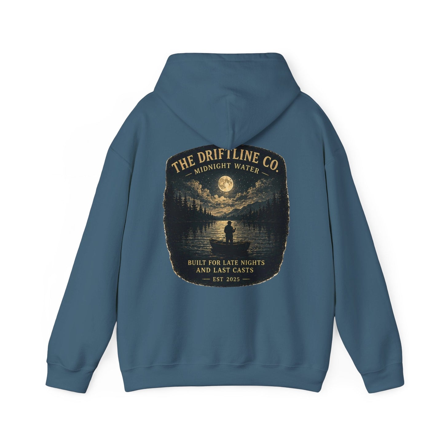 The Driftline Co. Late Night and Last Casts Hoodie - SJM Print Store