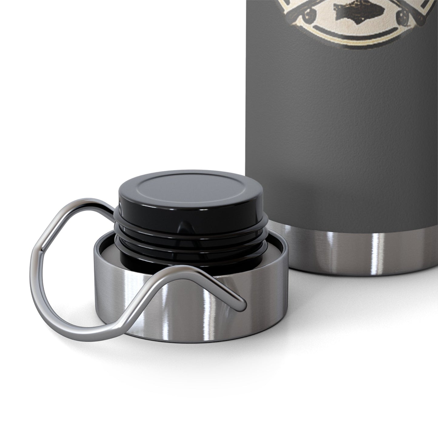 The Driftline Co Midnight Water Flask - SJM Print Store