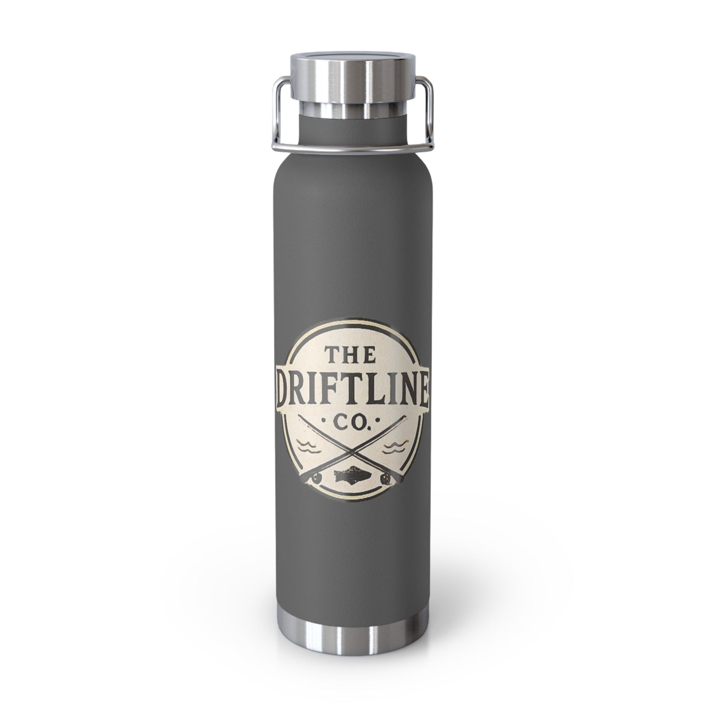 The Driftline Co Midnight Water Flask - SJM Print Store