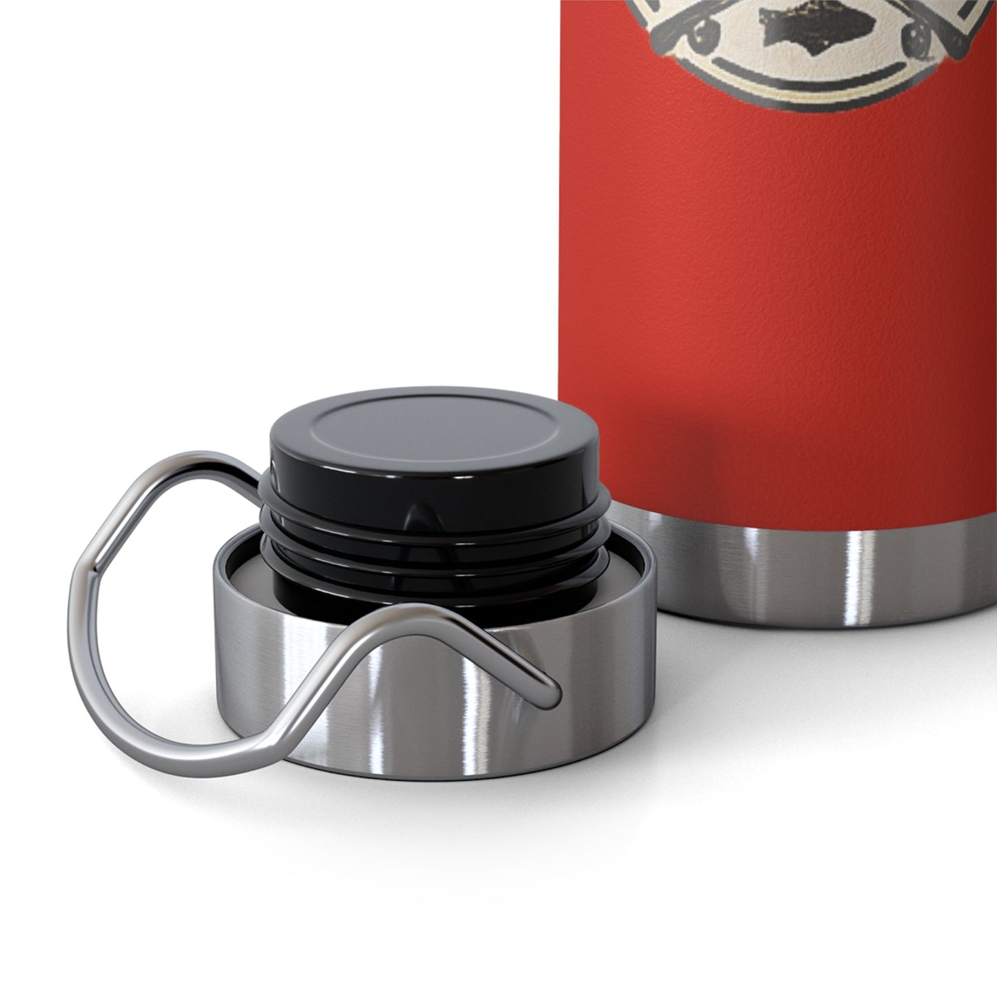 The Driftline Co Midnight Water Flask - SJM Print Store