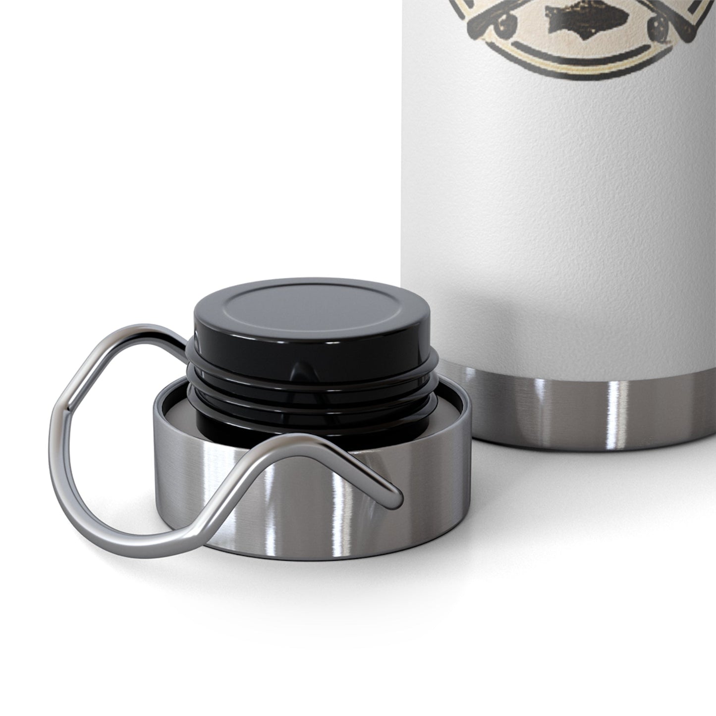 The Driftline Co Midnight Water Flask - SJM Print Store