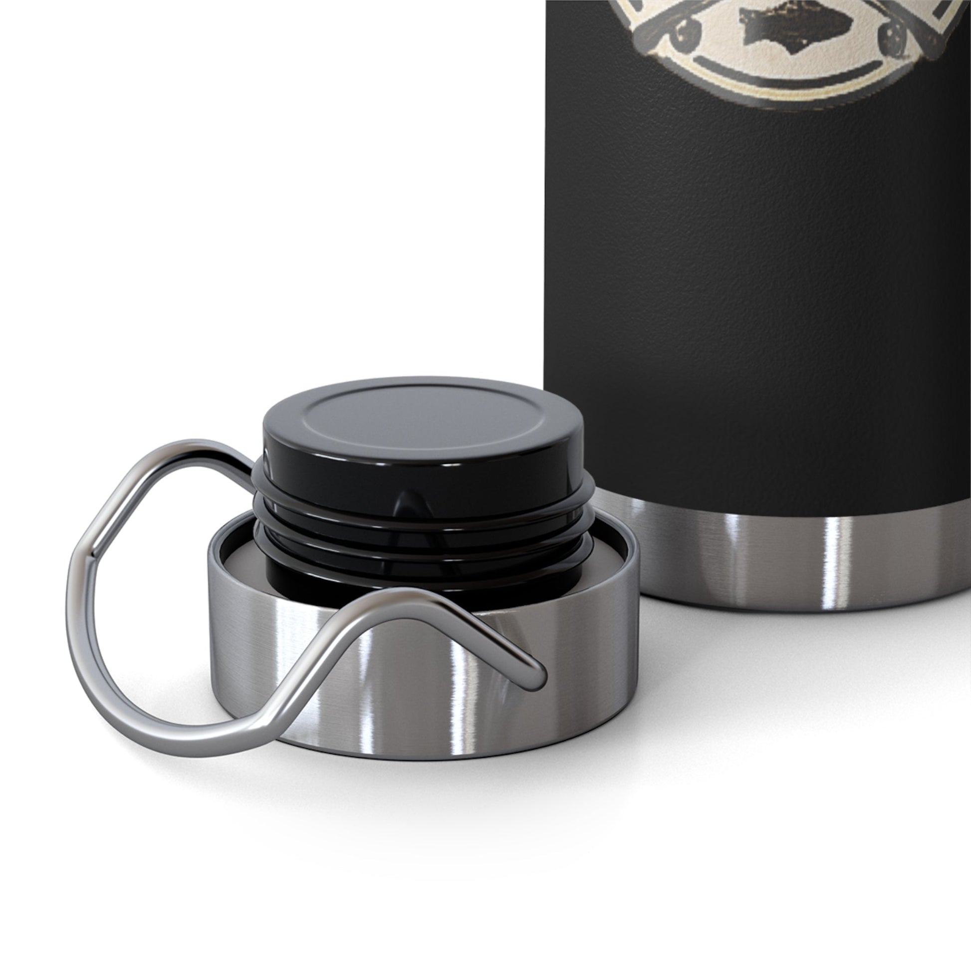 The Driftline Co Midnight Water Flask - SJM Print Store