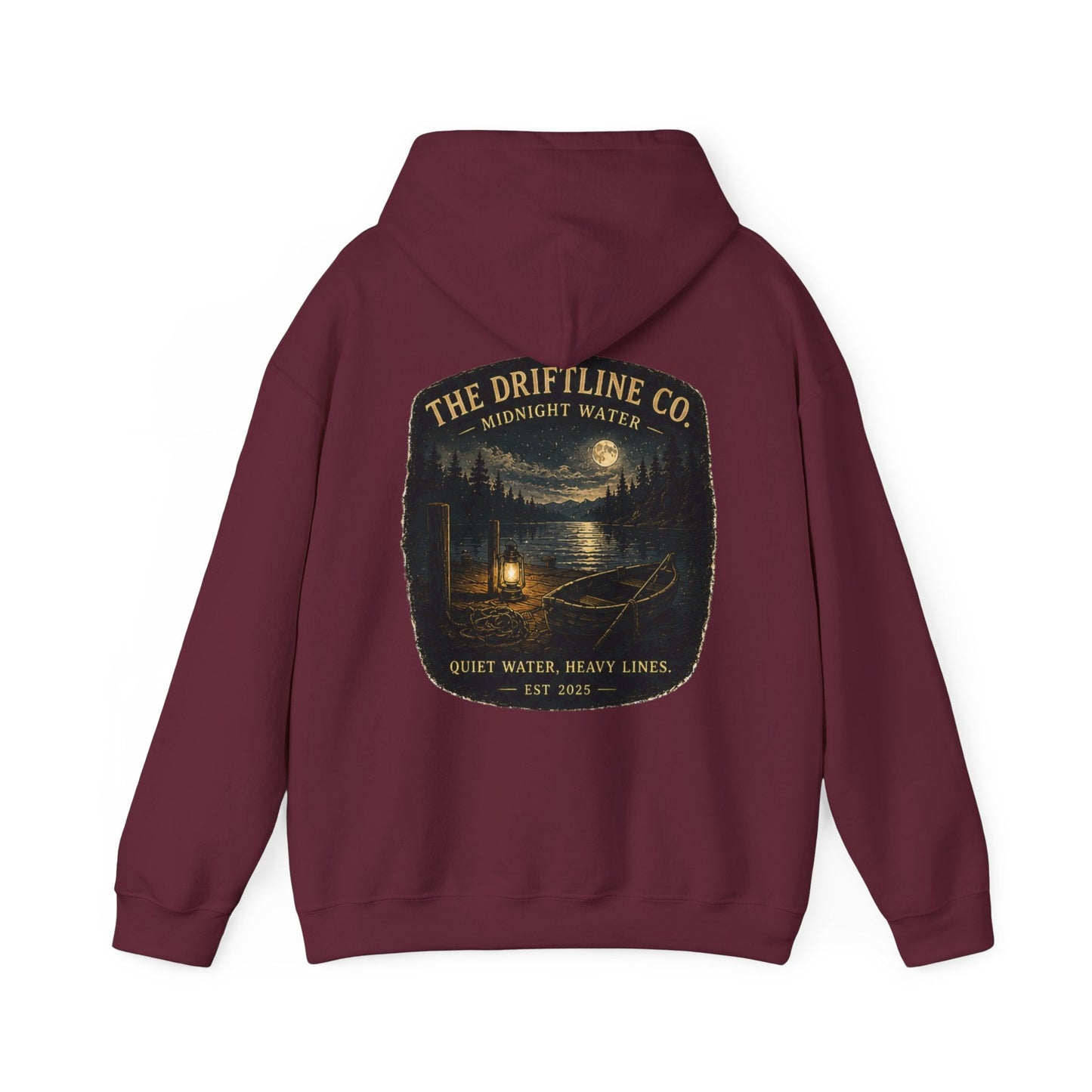 The Driftline Co. Midnight Water Quiet Water Hoodie - SJM Print Store