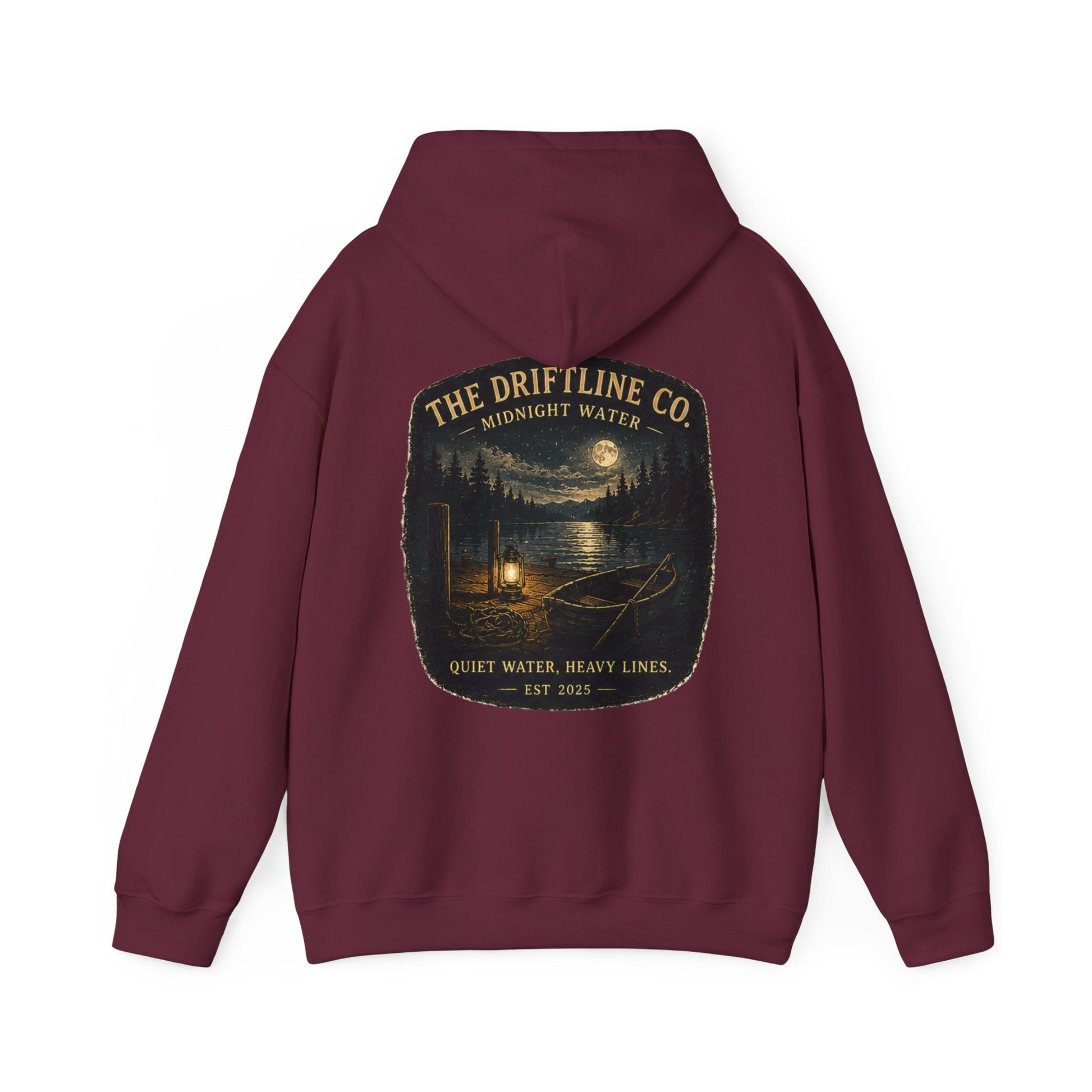 The Driftline Co. Midnight Water Quiet Water Hoodie - SJM Print Store