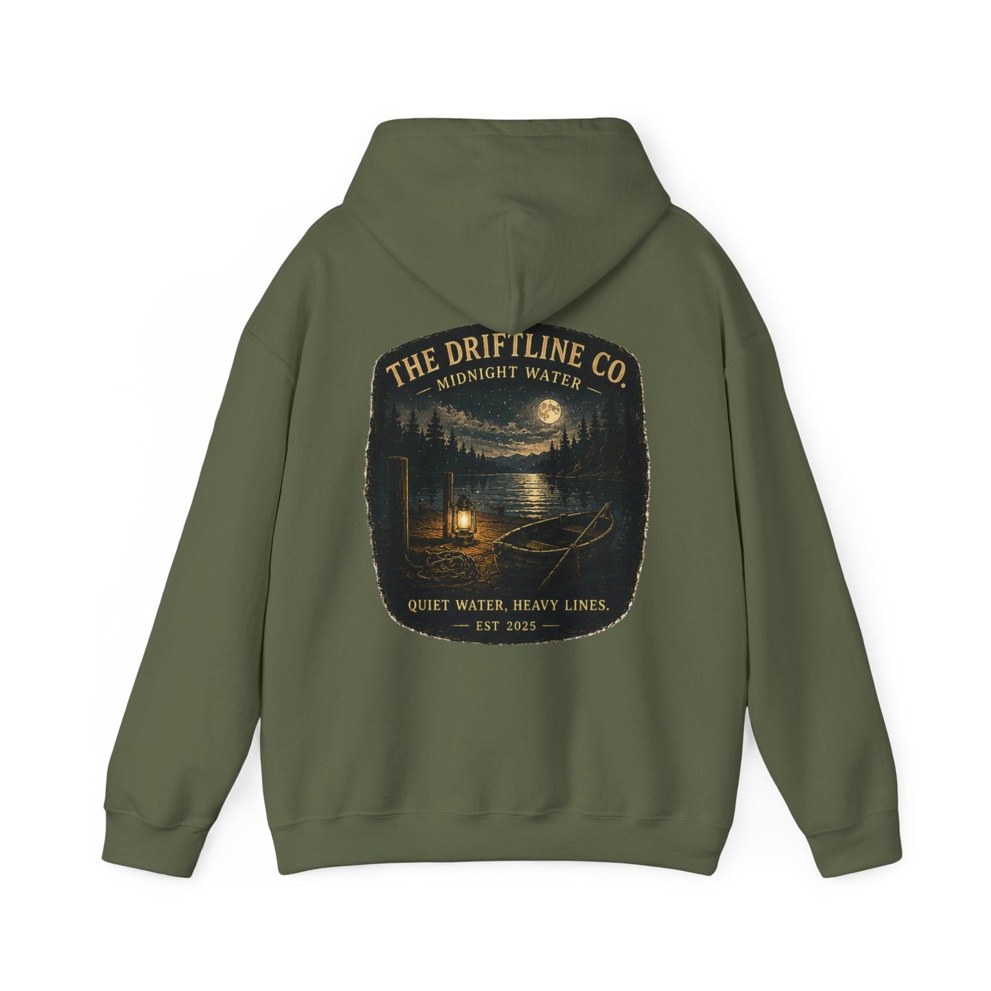 The Driftline Co. Midnight Water Quiet Water Hoodie - SJM Print Store
