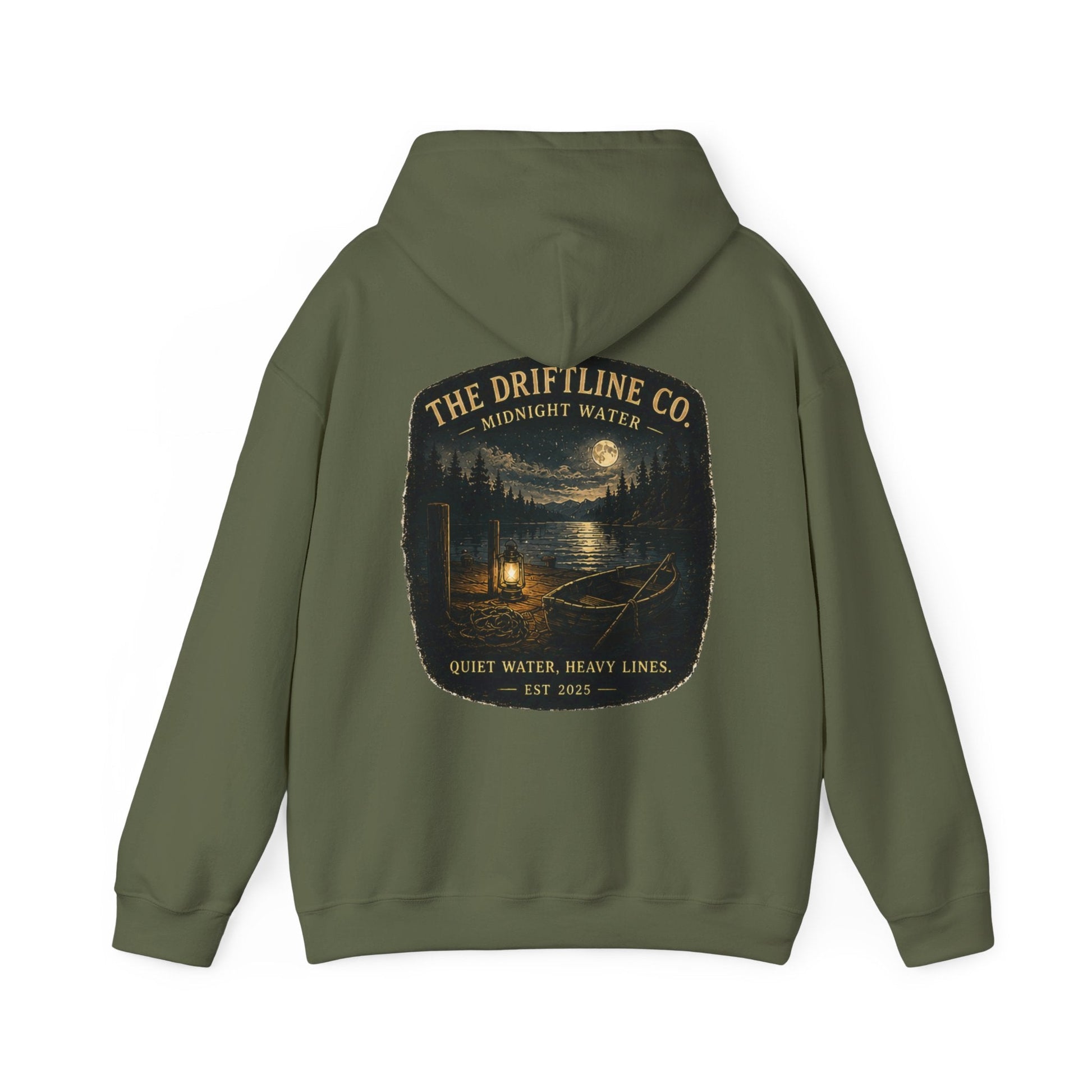 The Driftline Co. Midnight Water Quiet Water Hoodie - SJM Print Store