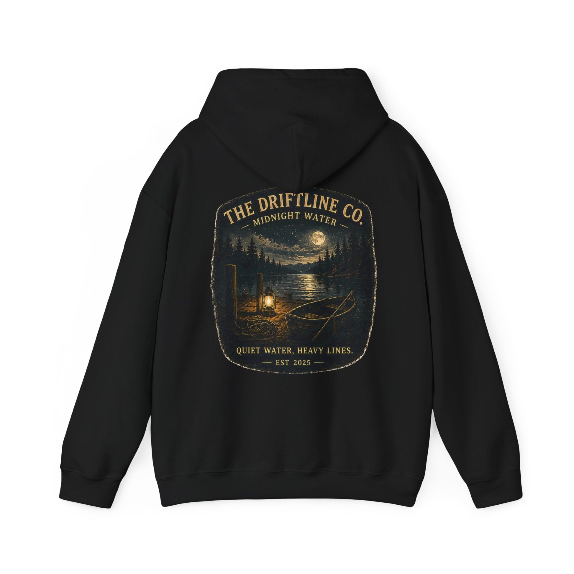 The Driftline Co. Midnight Water Quiet Water Hoodie - SJM Print Store