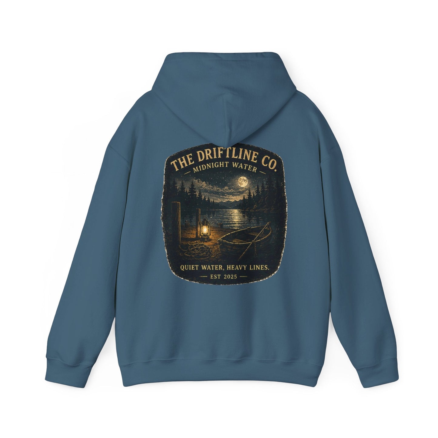 The Driftline Co. Midnight Water Quiet Water Hoodie - SJM Print Store