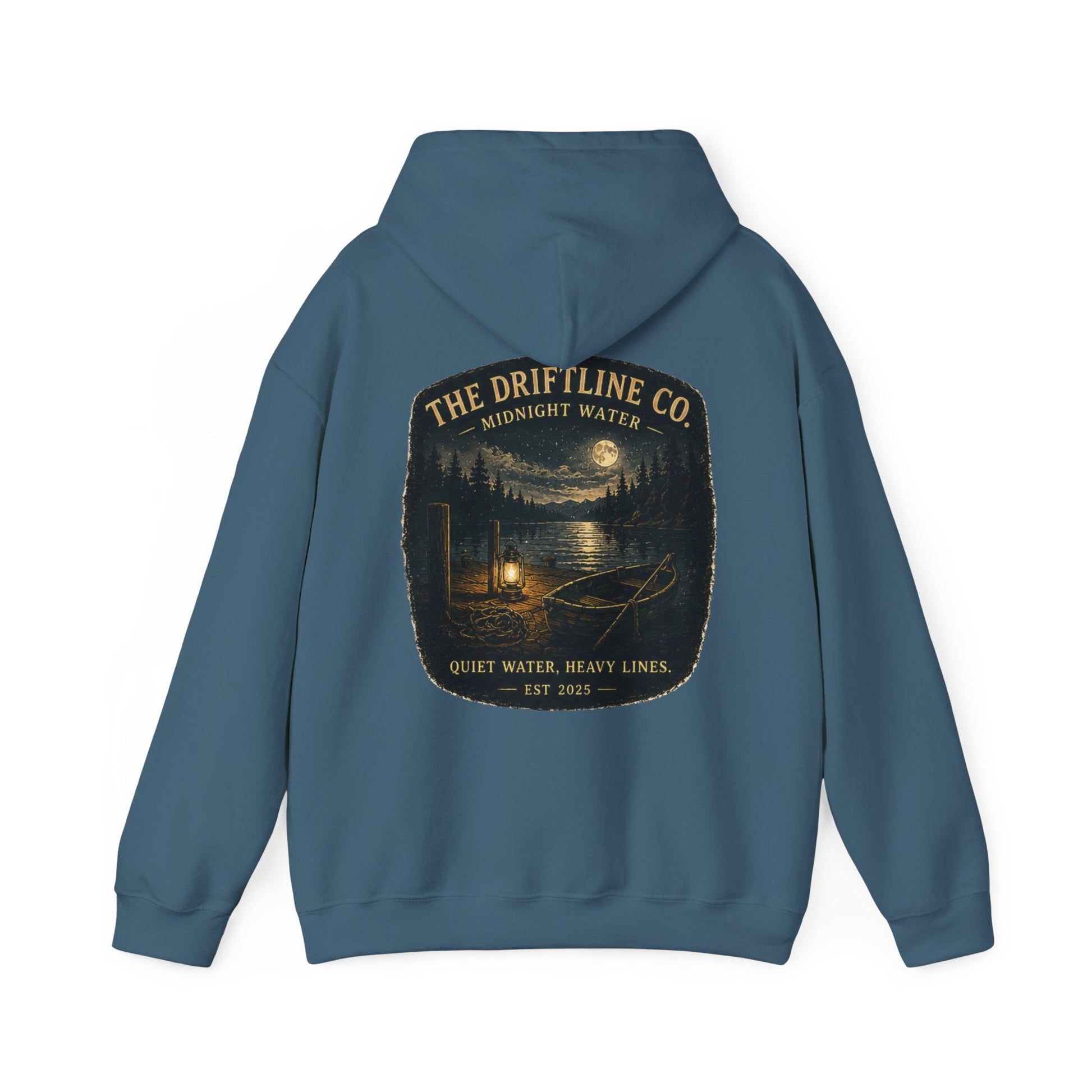 The Driftline Co. Midnight Water Quiet Water Hoodie - SJM Print Store