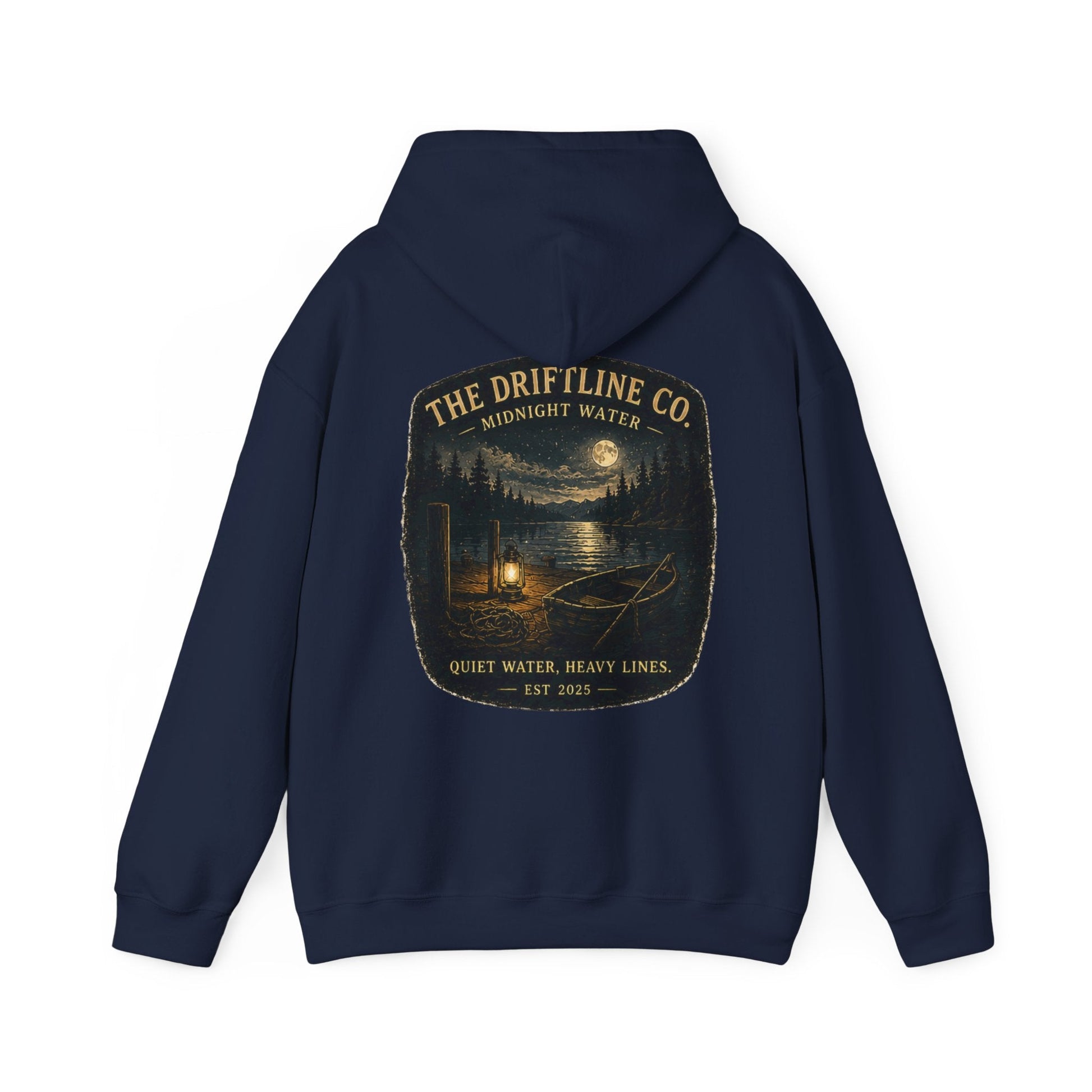 The Driftline Co. Midnight Water Quiet Water Hoodie - SJM Print Store