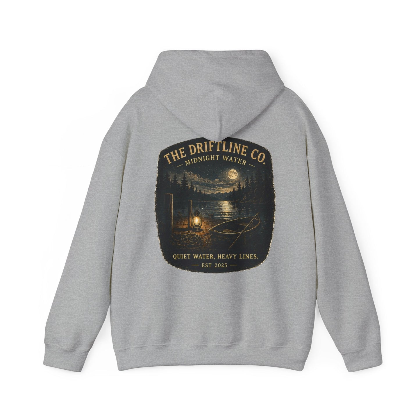 The Driftline Co. Midnight Water Quiet Water Hoodie - SJM Print Store