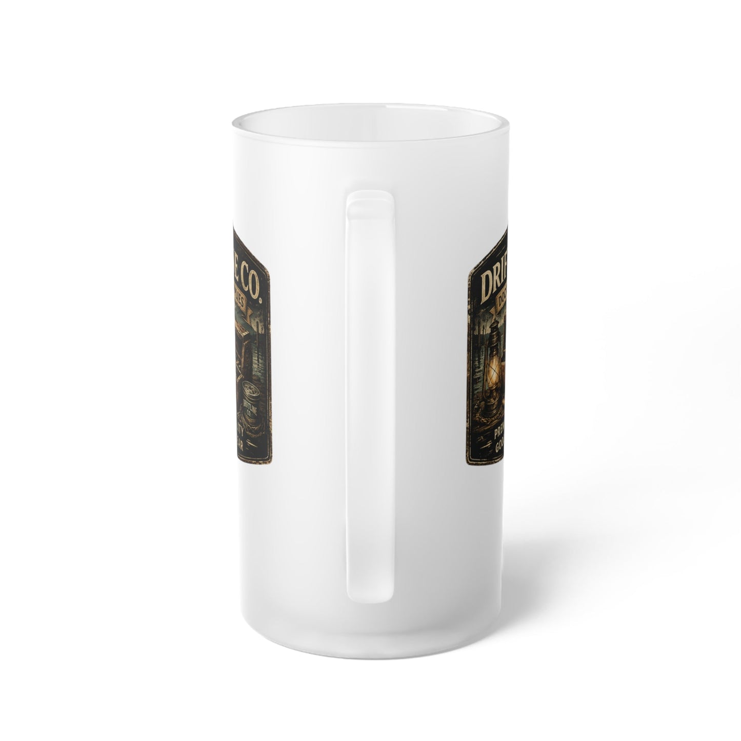The Driftline Company Dockside Supplies Frosted Beer Tankard - SJM Print Store