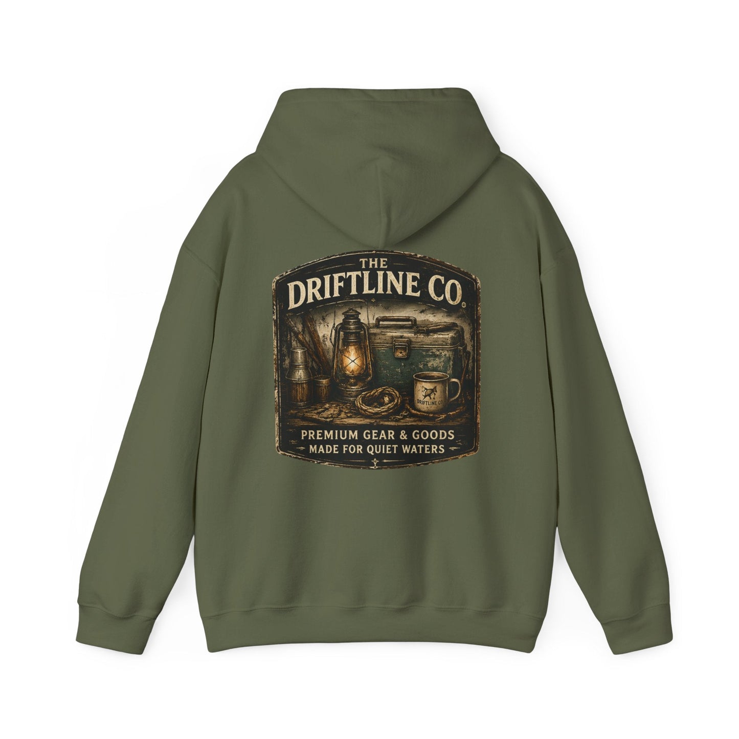 The Driftline Company Dockside Supplies Hoodie - SJM Print Store