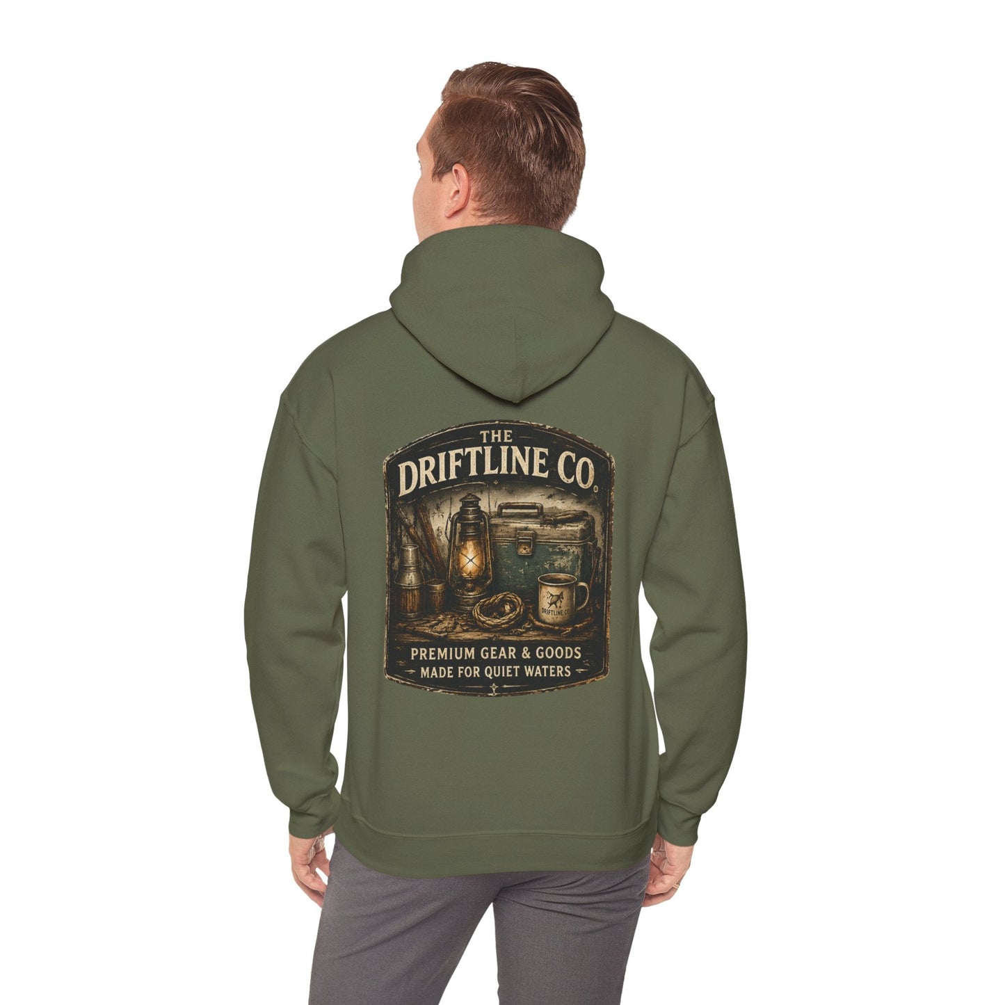 The Driftline Company Dockside Supplies Hoodie - SJM Print Store