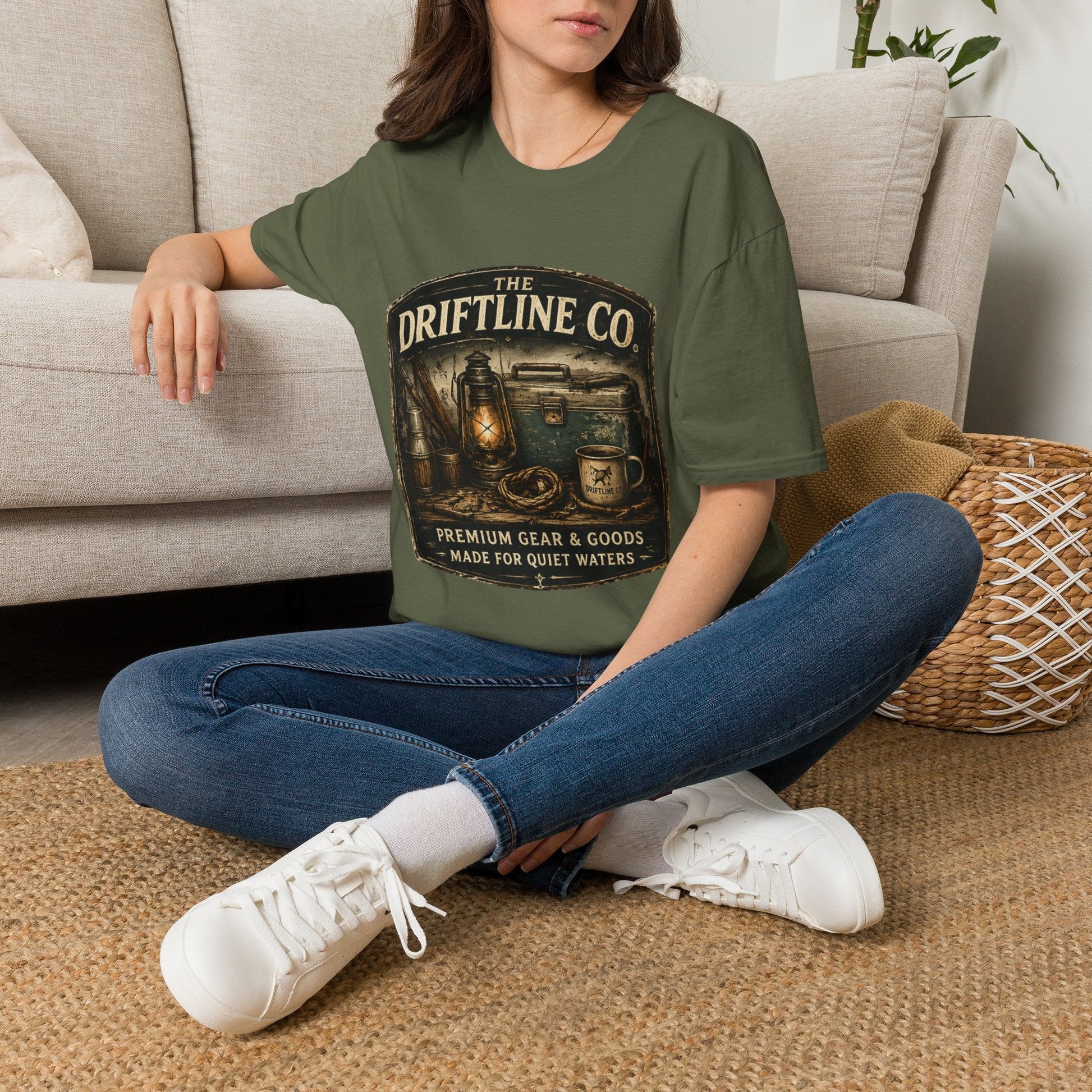 The Driftline Company Dockside Supplies T-Shirt - SJM Print Store