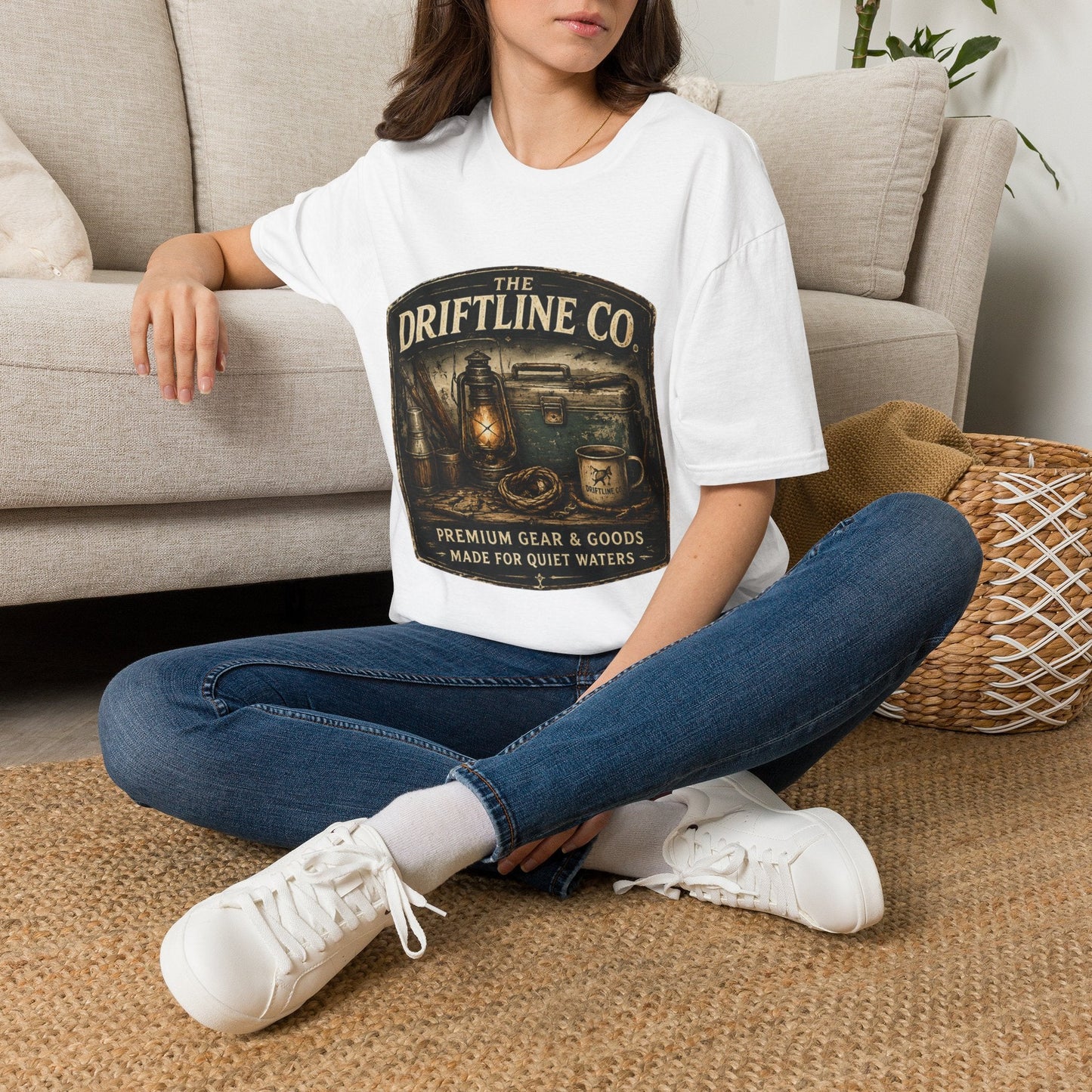 The Driftline Company Dockside Supplies T-Shirt - SJM Print Store