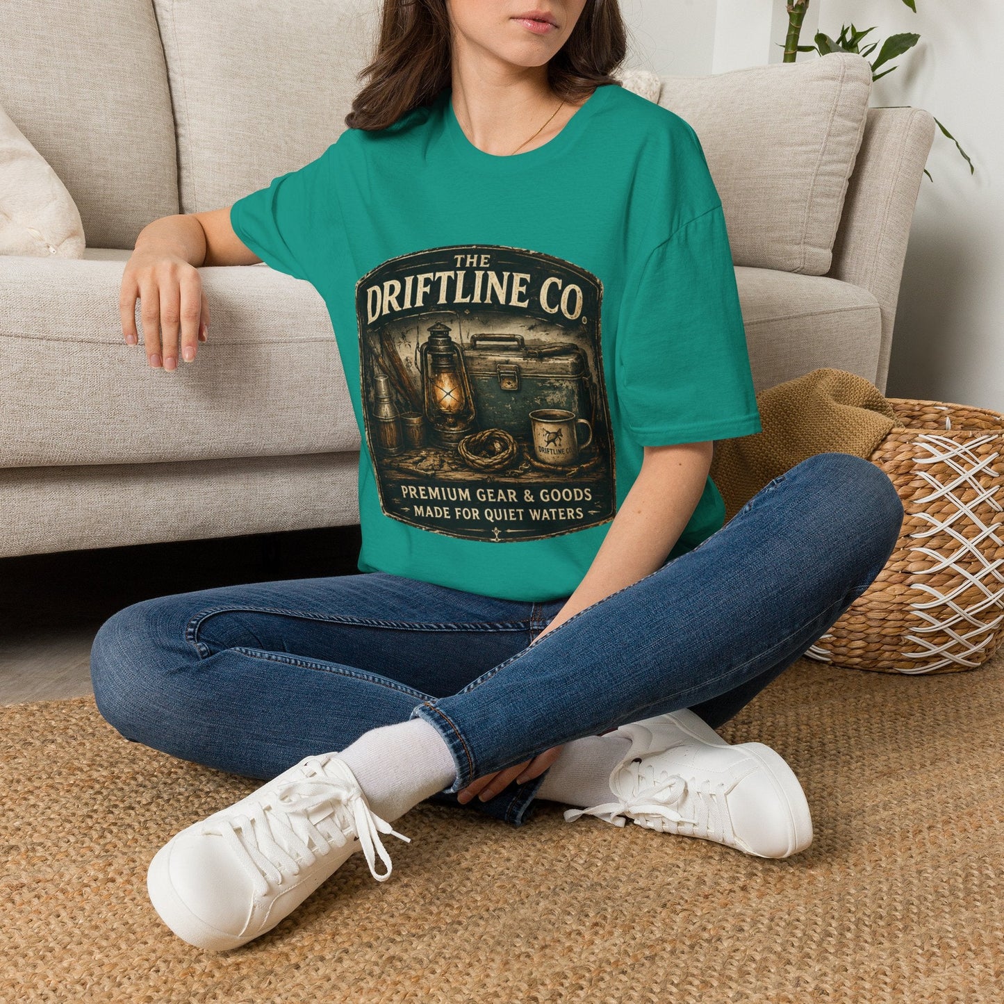 The Driftline Company Dockside Supplies T-Shirt - SJM Print Store