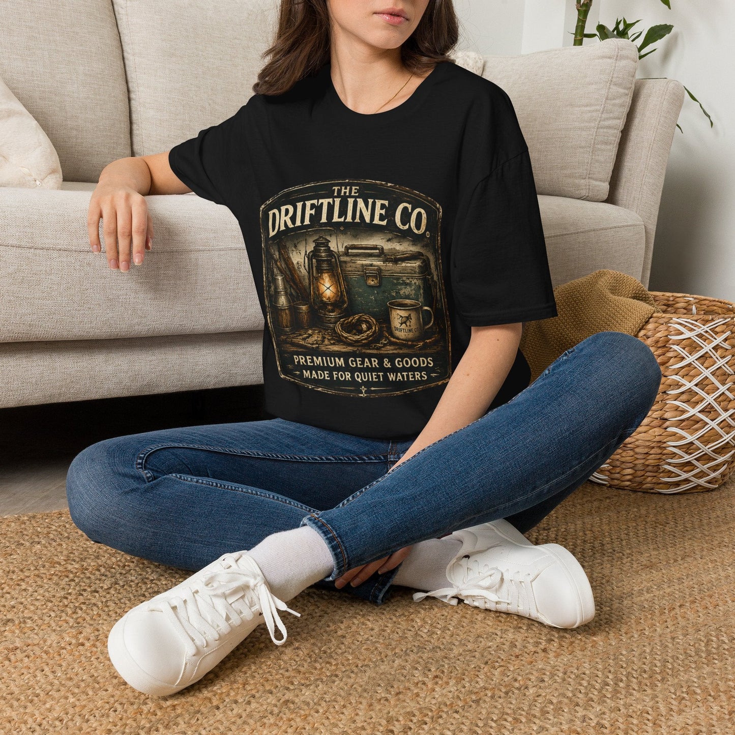The Driftline Company Dockside Supplies T-Shirt - SJM Print Store