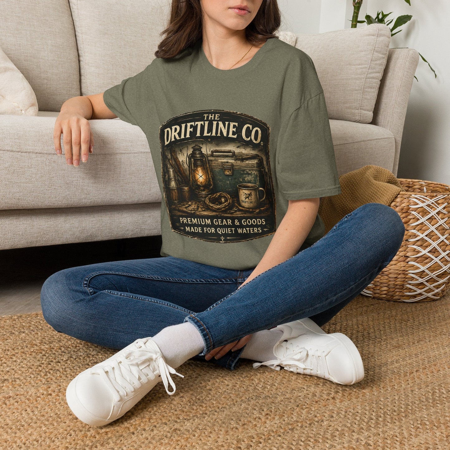The Driftline Company Dockside Supplies T-Shirt - SJM Print Store