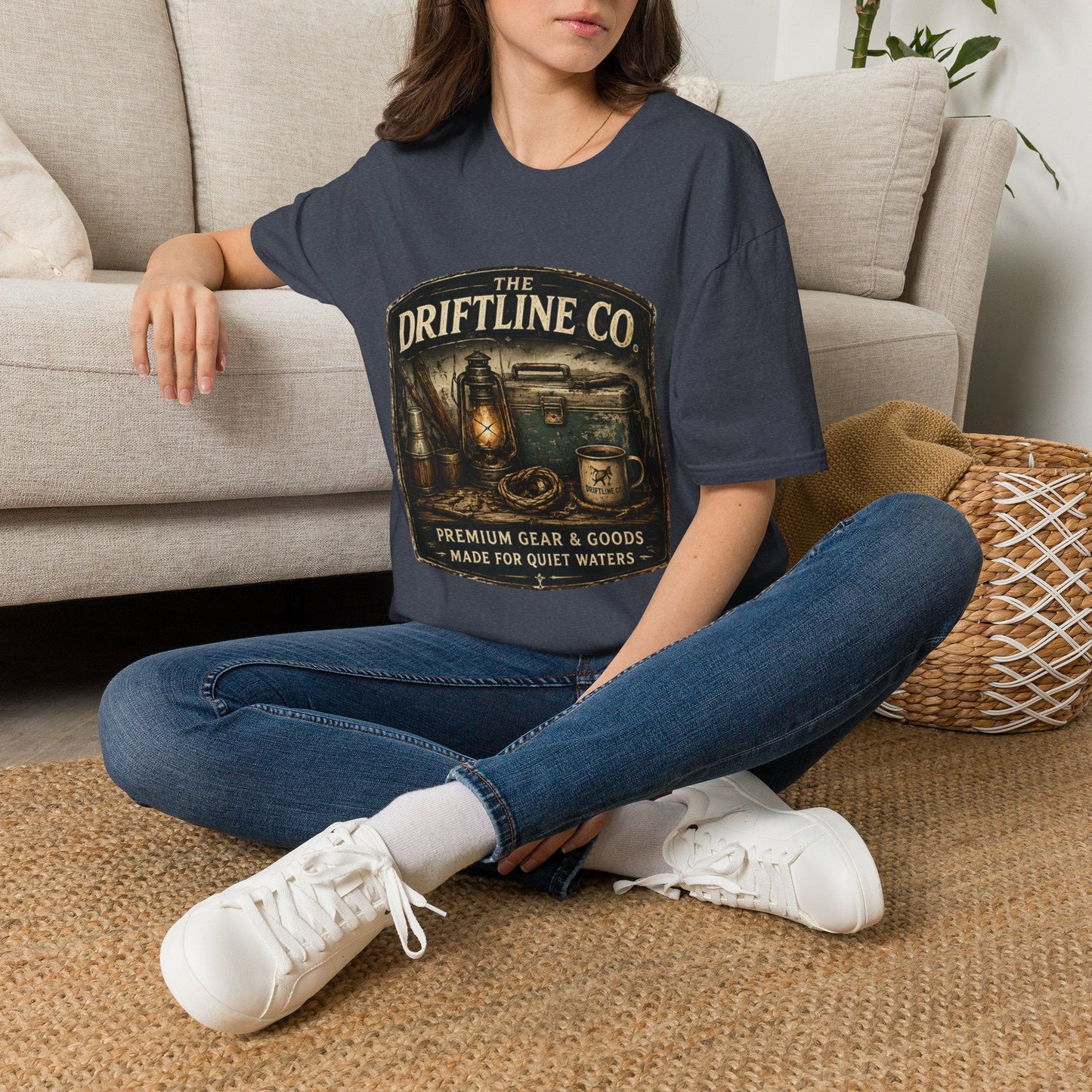 The Driftline Company Dockside Supplies T-Shirt - SJM Print Store