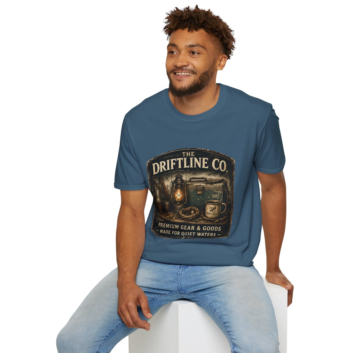 The Driftline Company Dockside Supplies T-Shirt - SJM Print Store