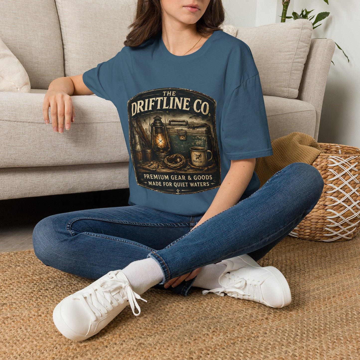The Driftline Company Dockside Supplies T-Shirt - SJM Print Store