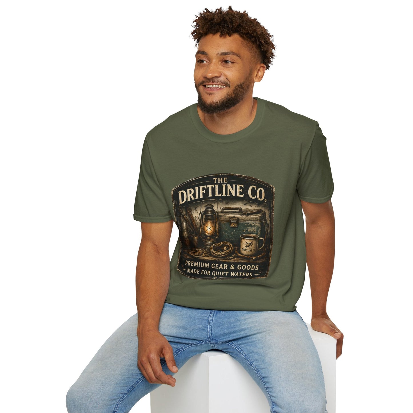 The Driftline Company Dockside Supplies T-Shirt - SJM Print Store