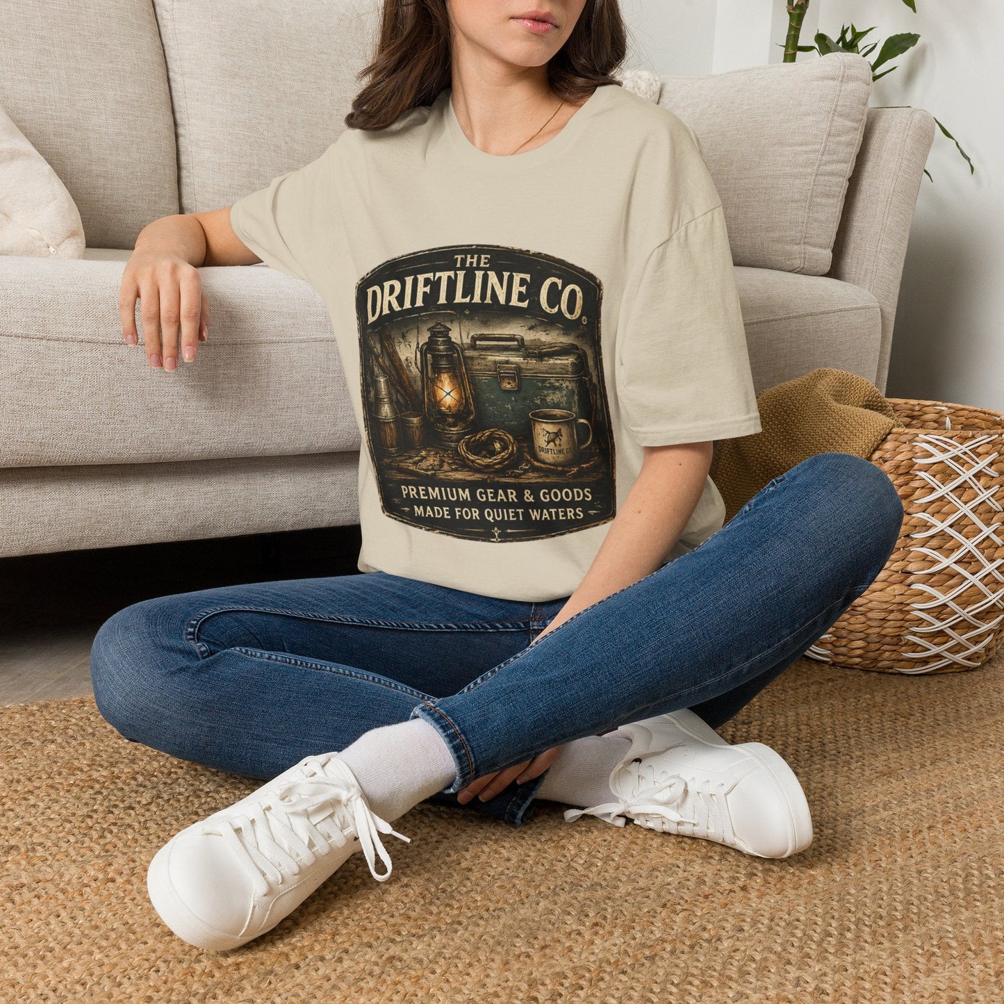 The Driftline Company Dockside Supplies T-Shirt - SJM Print Store