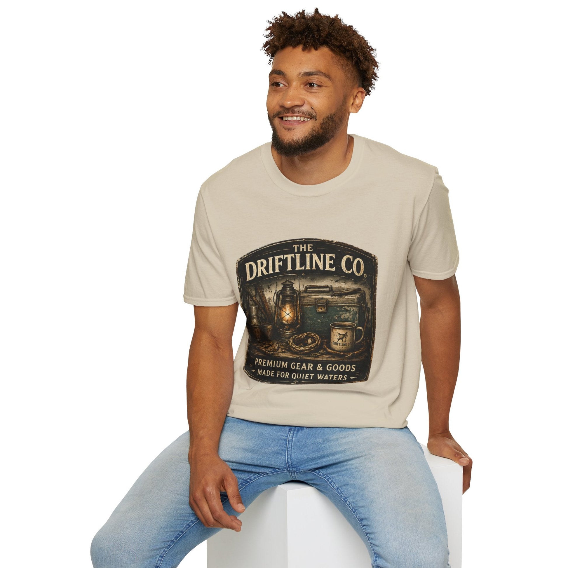 The Driftline Company Dockside Supplies T-Shirt - SJM Print Store