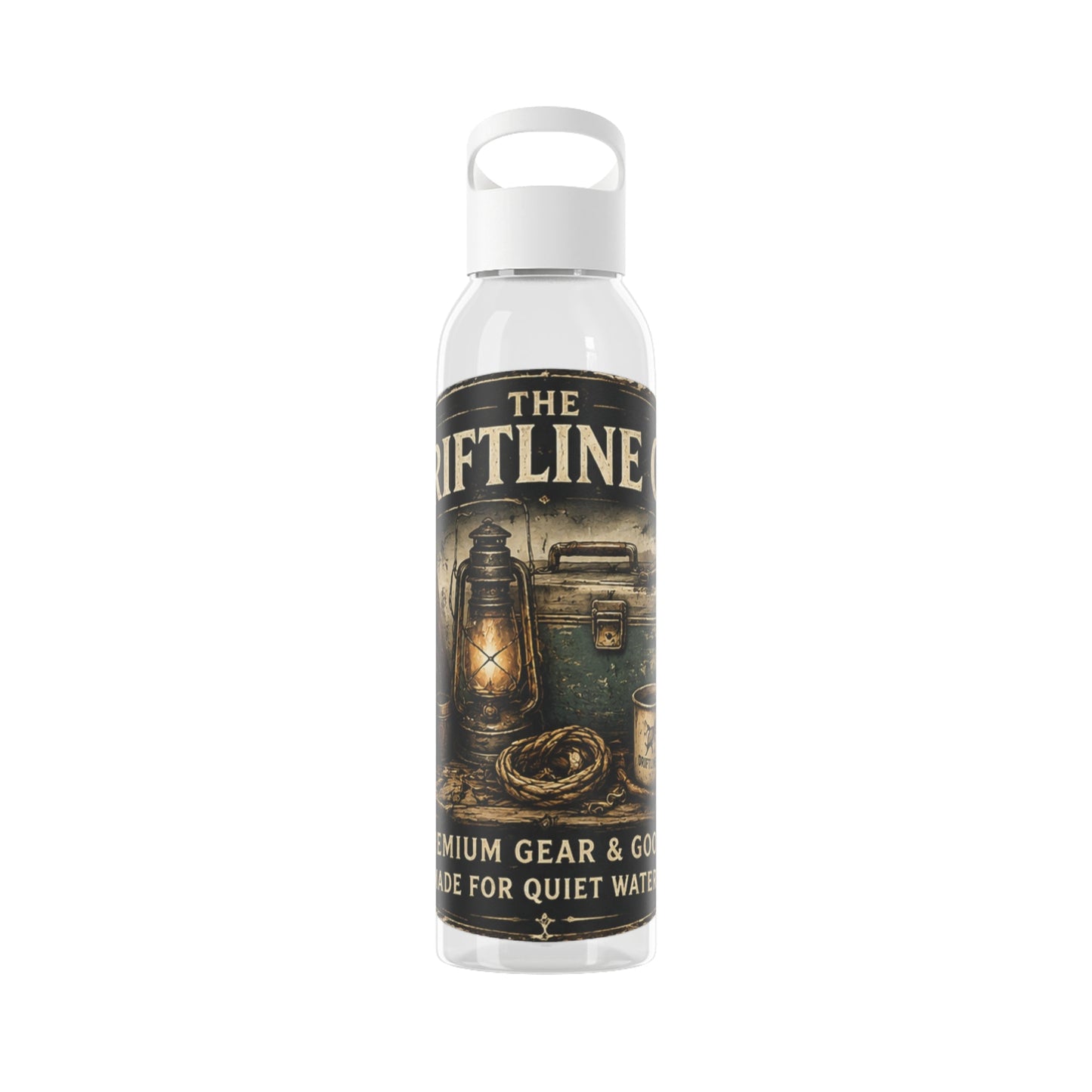 The Driftline Company Dockside Supplies Water Bottle - SJM Print Store