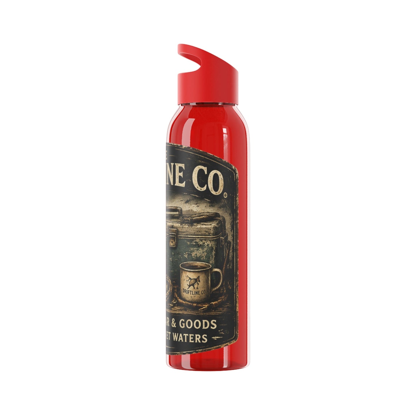 The Driftline Company Dockside Supplies Water Bottle - SJM Print Store