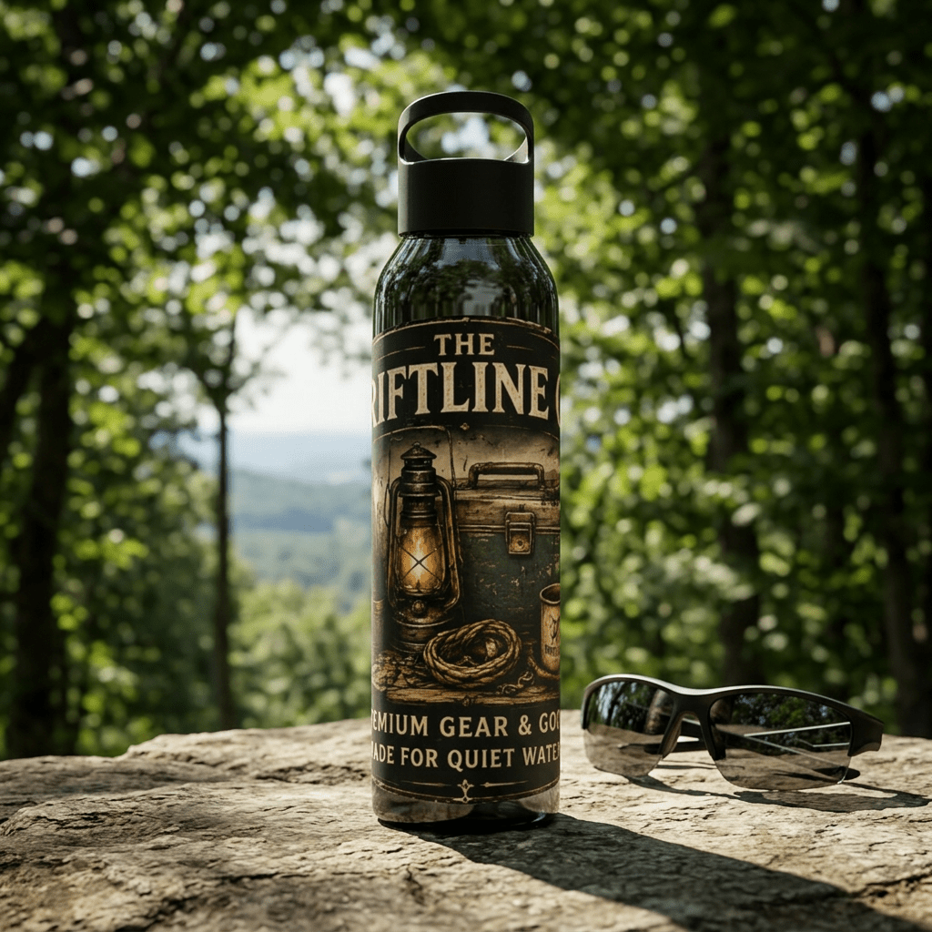 The Driftline Company Dockside Supplies Water Bottle - SJM Print Store