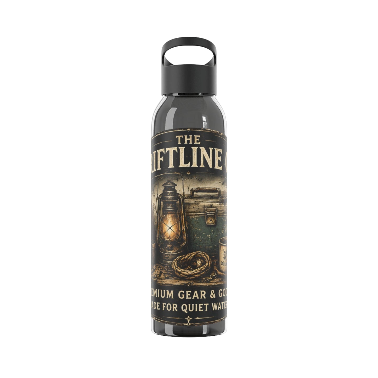 The Driftline Company Dockside Supplies Water Bottle - SJM Print Store