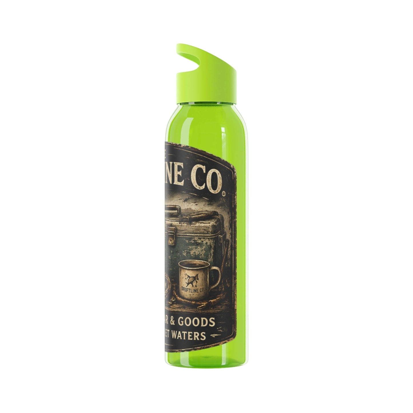 The Driftline Company Dockside Supplies Water Bottle - SJM Print Store