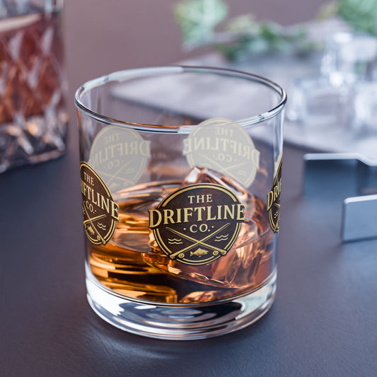 The Driftline Company Glass Tumbler - SJM Print Store